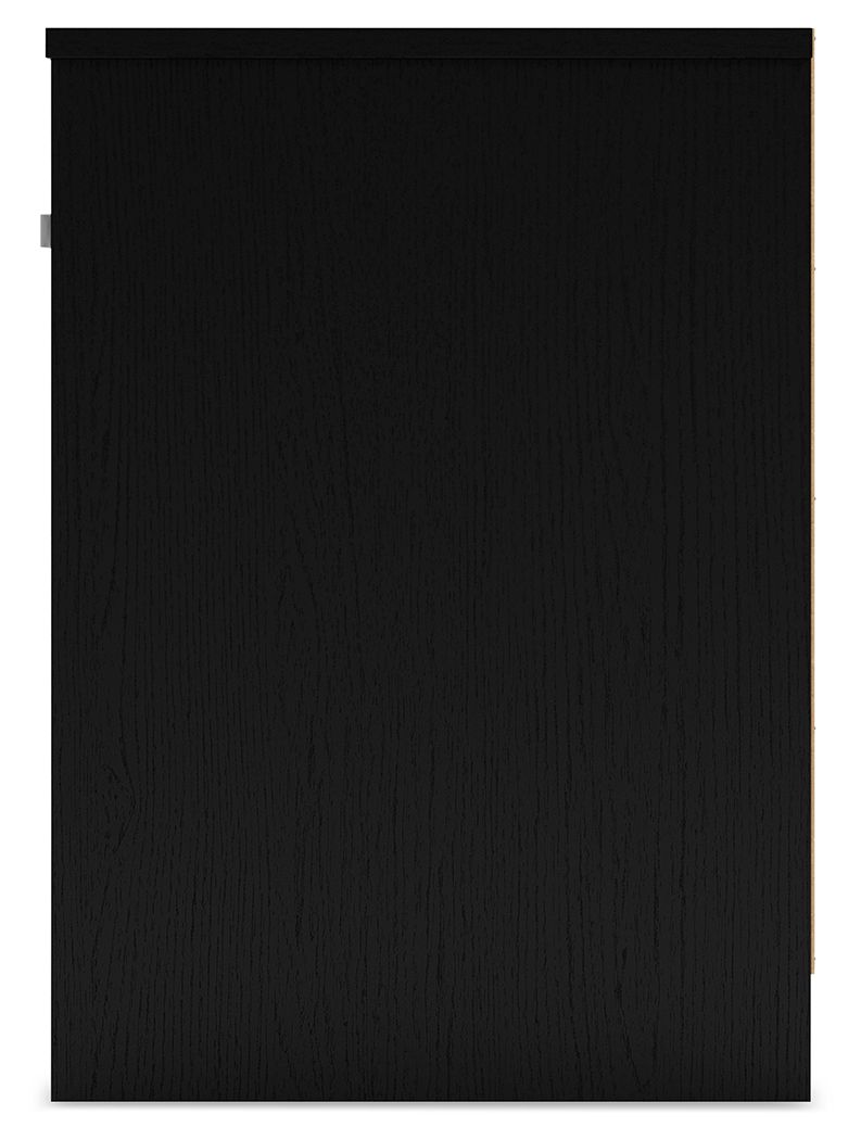 Finch - One Drawer Night Stand - 23" Height - Black