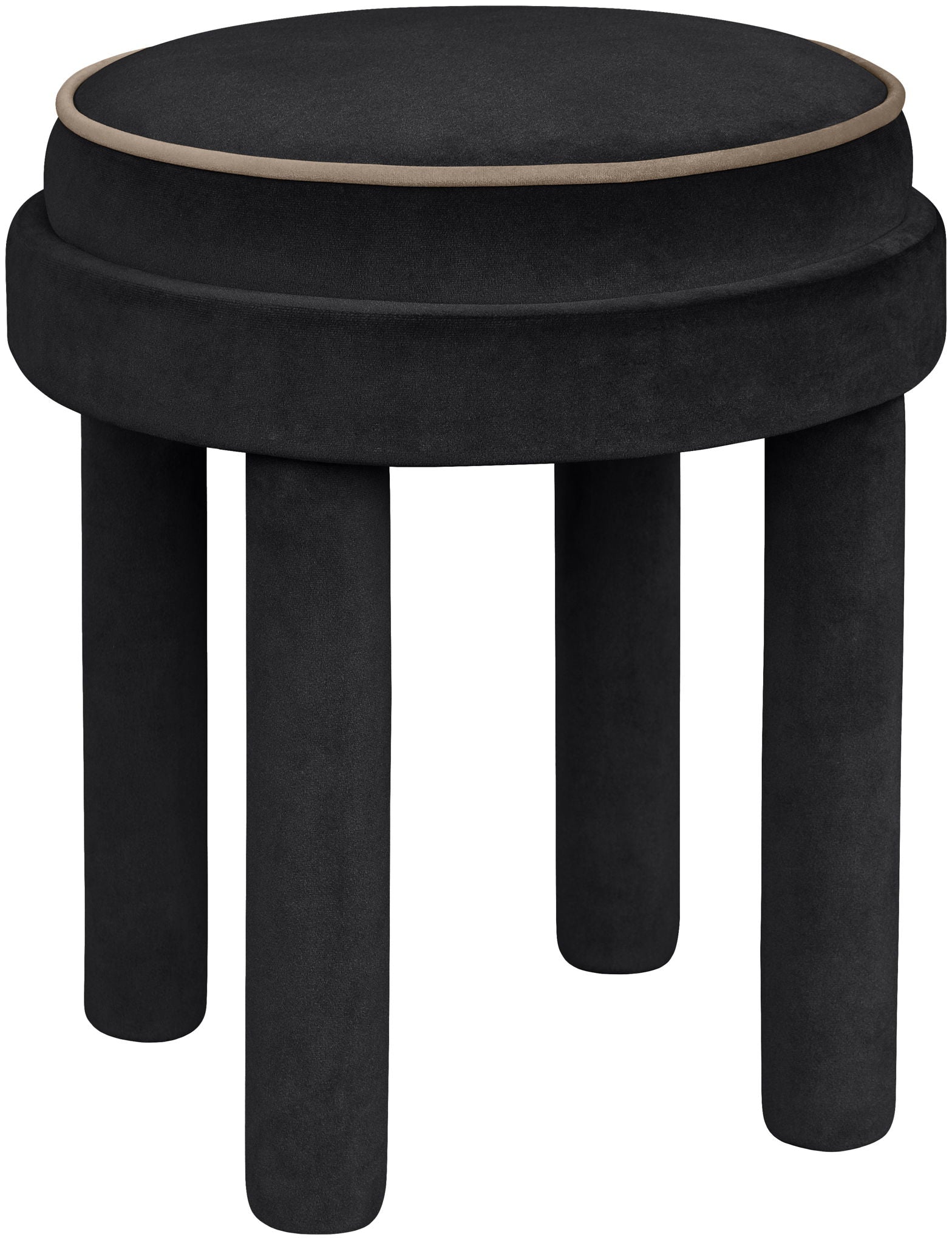 Velin - Velvet Ottoman / Stool