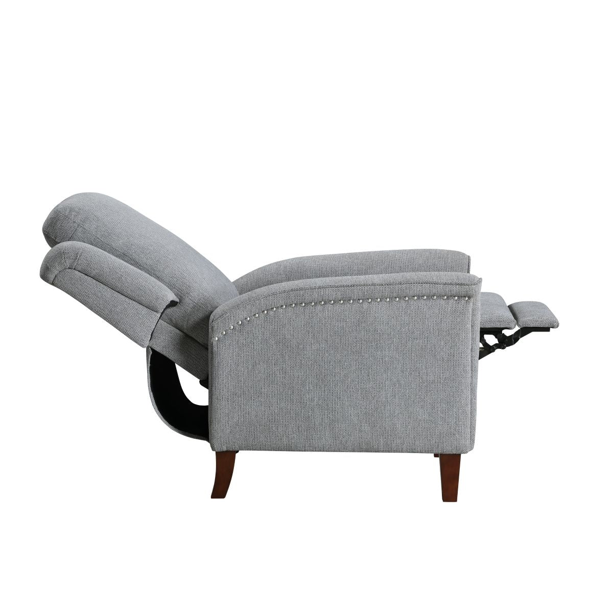 Lansing - Push Back Reclining Chair - Gray