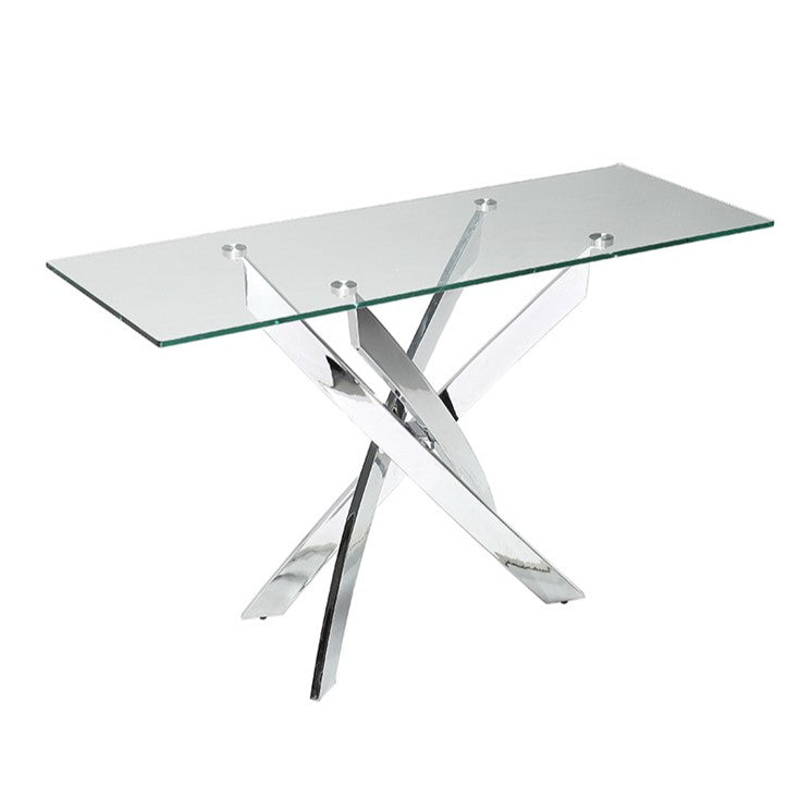 Pyrite Modern Glass Console Table - original 1