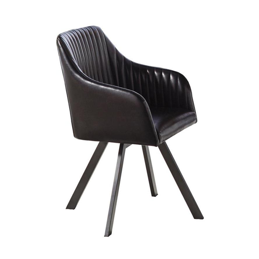 Arika Arm Chair 193372BLK