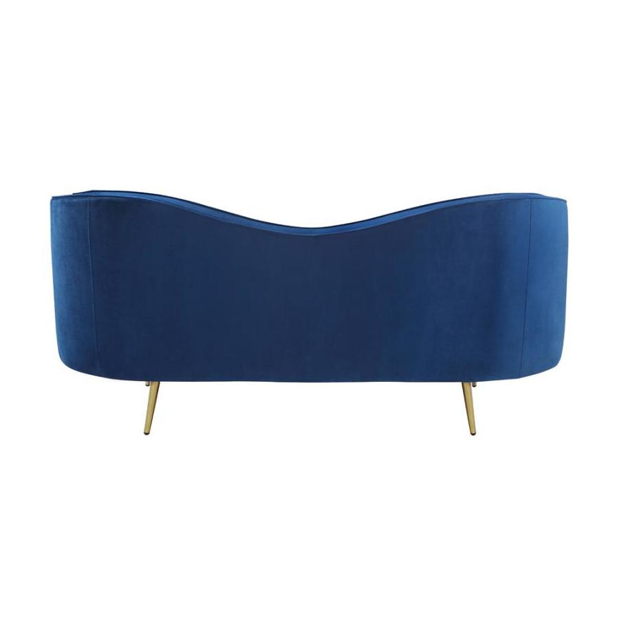 Sophia Stationary Fabric Loveseat 506862