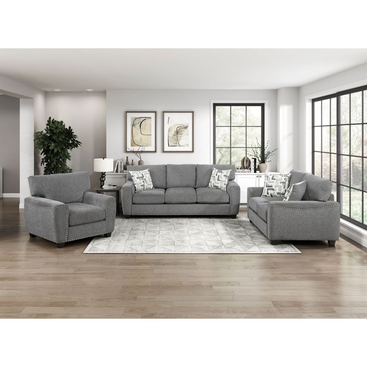 Isabel - Sofa - Dark Gray