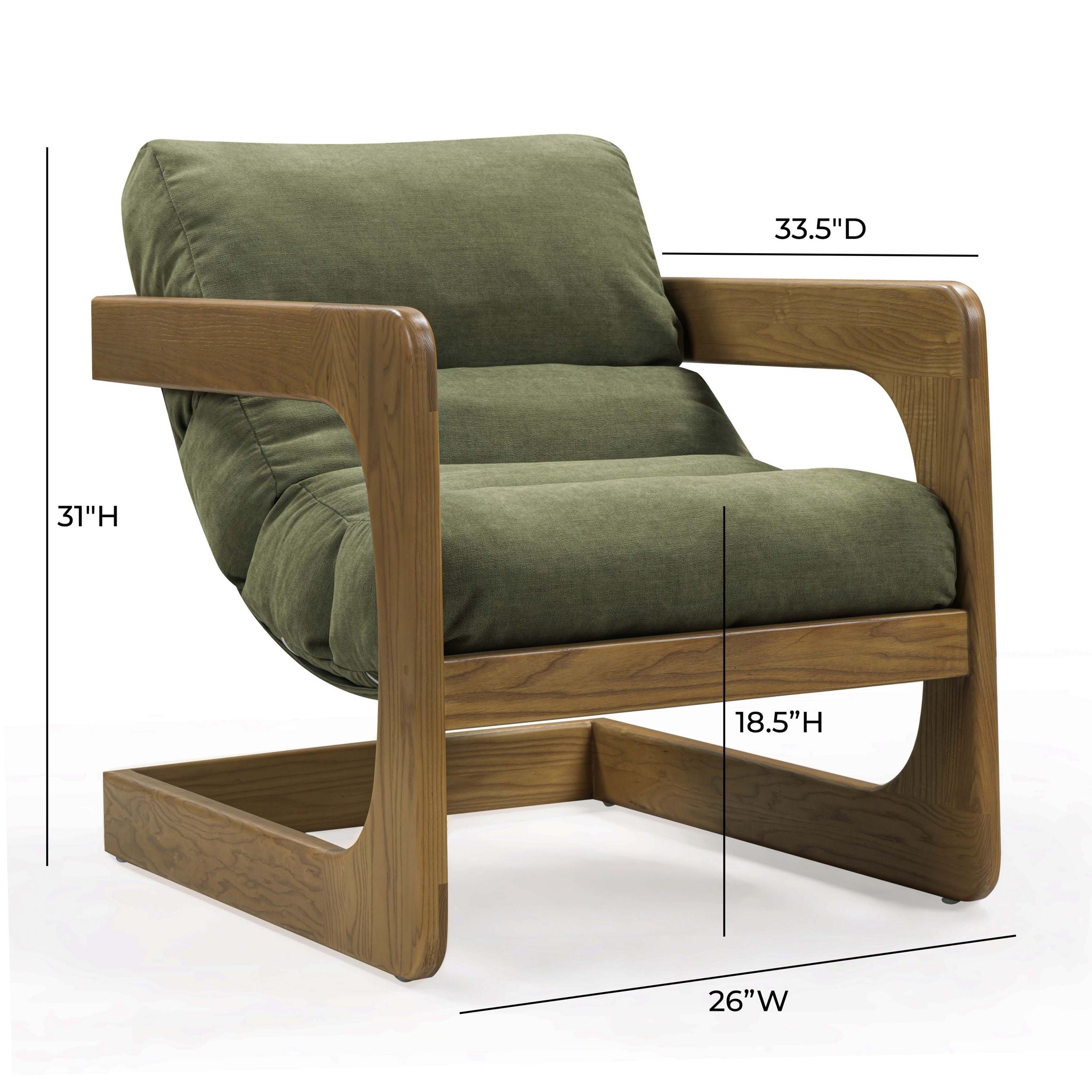 Palma - Upcycled Fabric Accent Chai