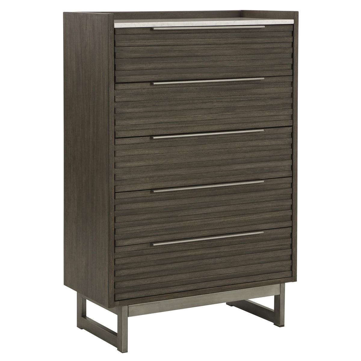 Diamond Modern Furniture Millennium Arkenton 5-Drawer Chest B786-46 IMAGE 1