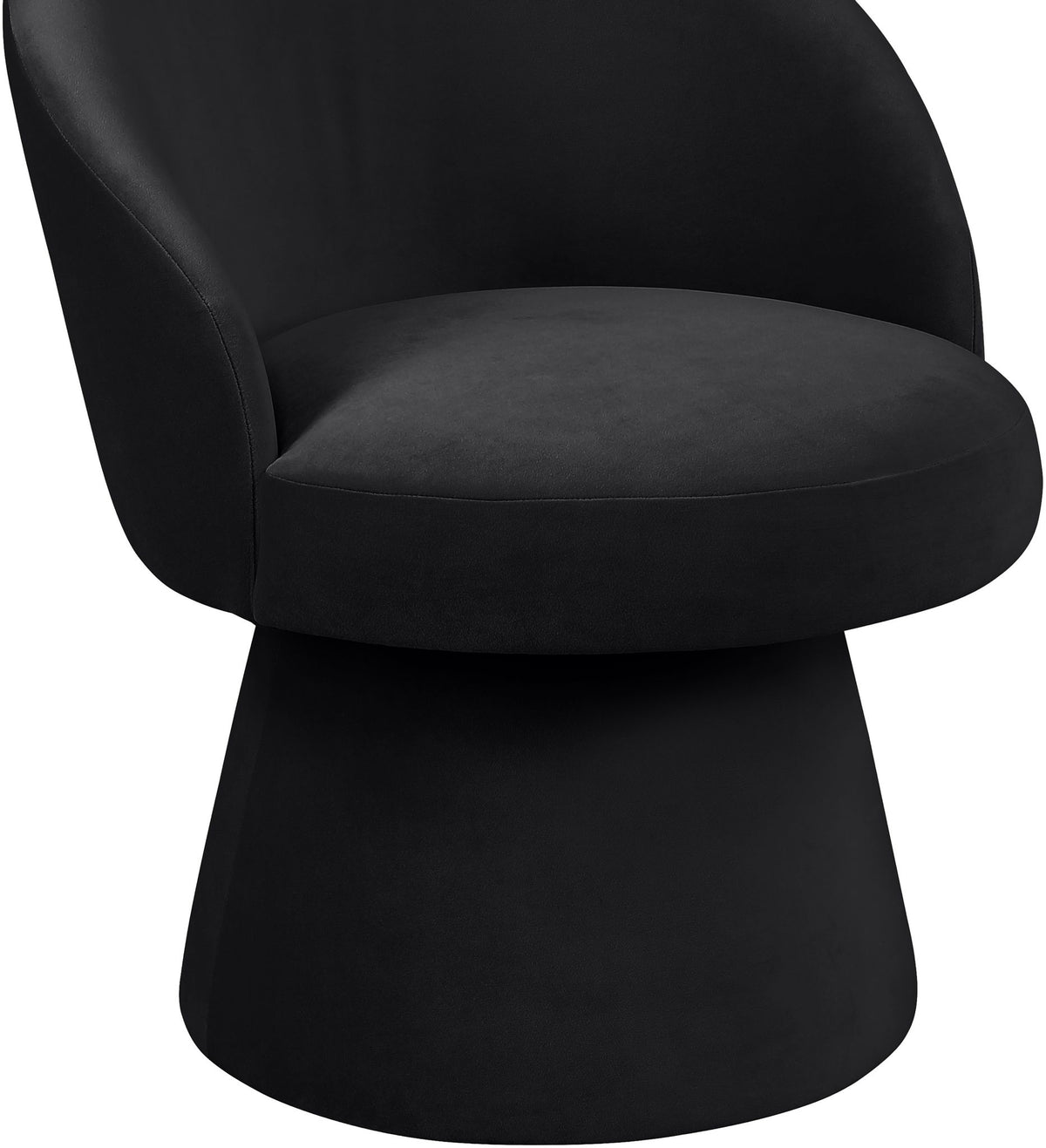 Selene - Upholstered Swivel Dining Chair