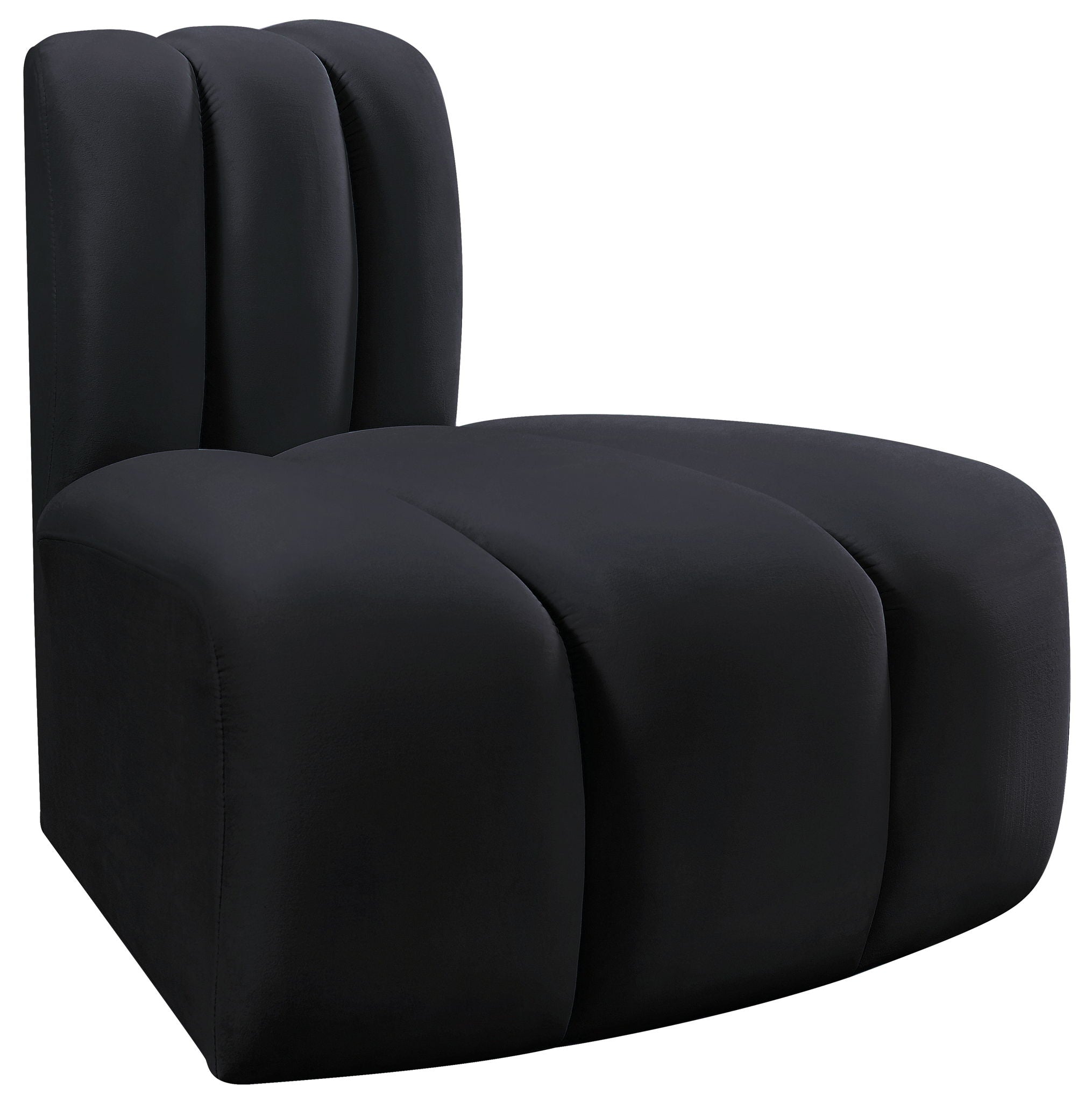 Arc - Velvet Reverse Corner Chair