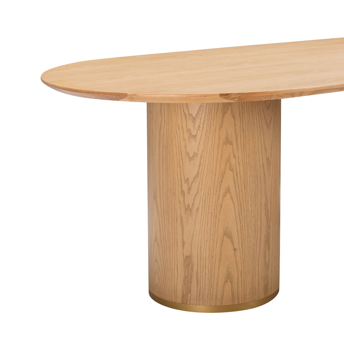 Brandy - Oval Dining Table - Natural