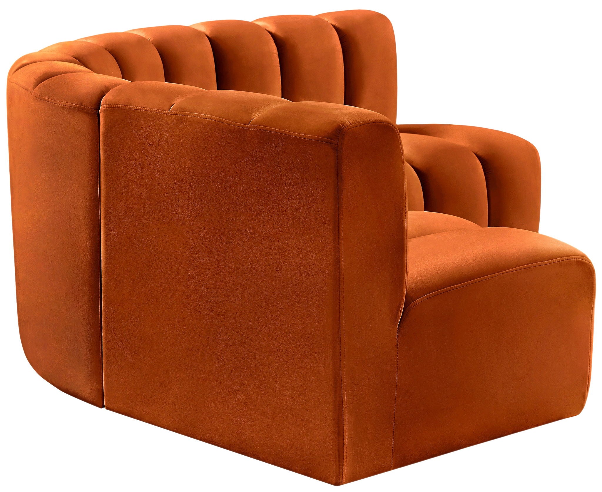 Arc - Velvet 4 Piece Corner Modular Sofa