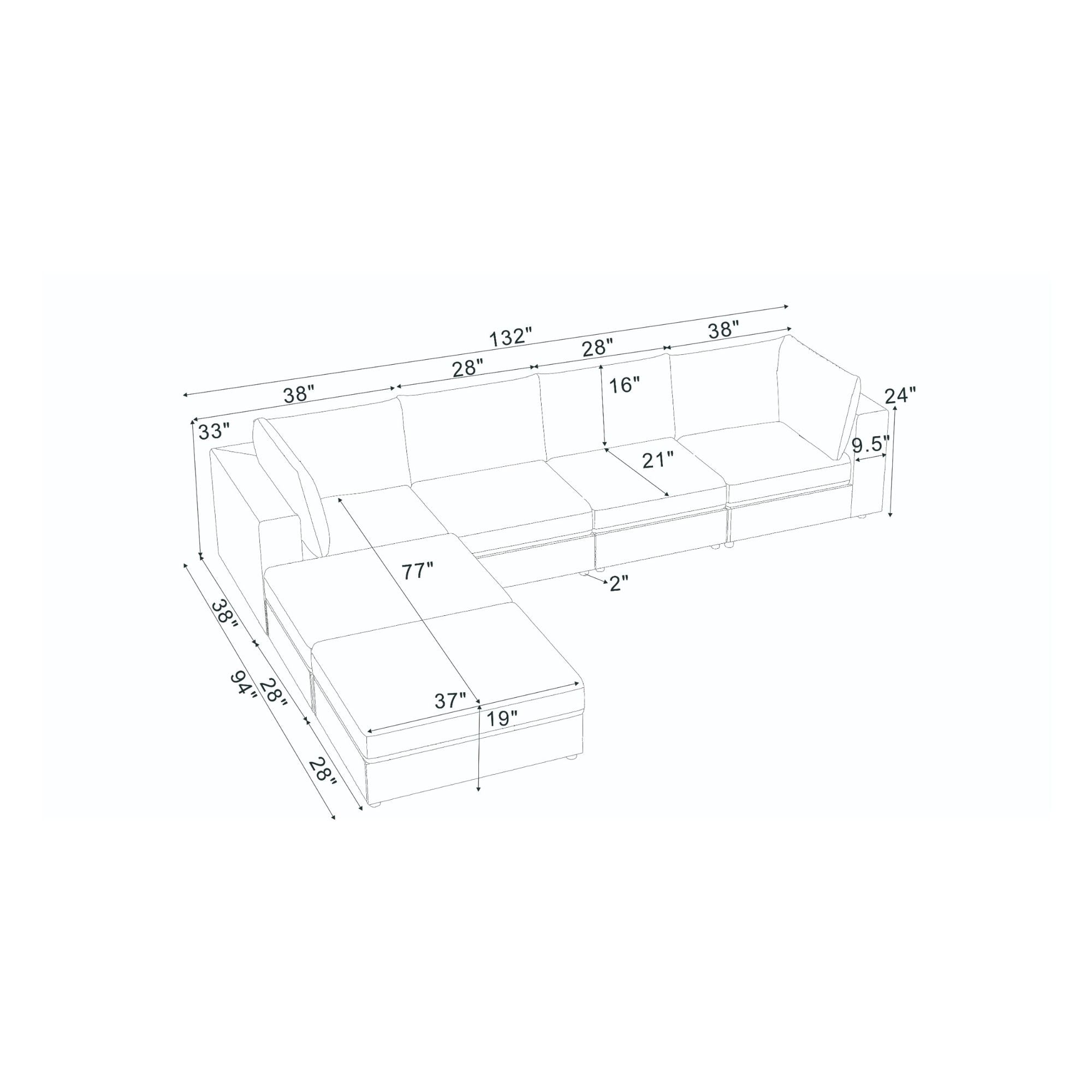 Reversible Modular Sectional