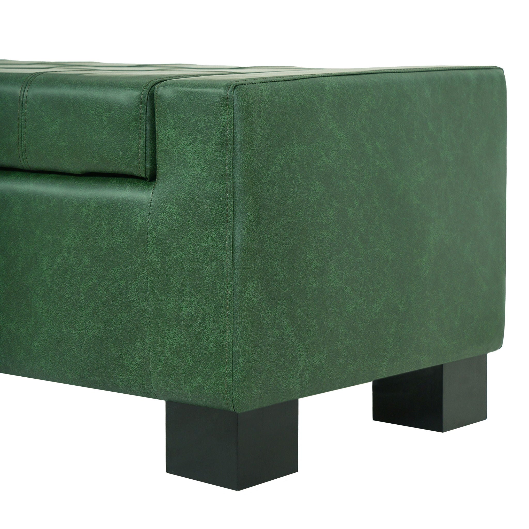Tufted Storage Ottoman Bench