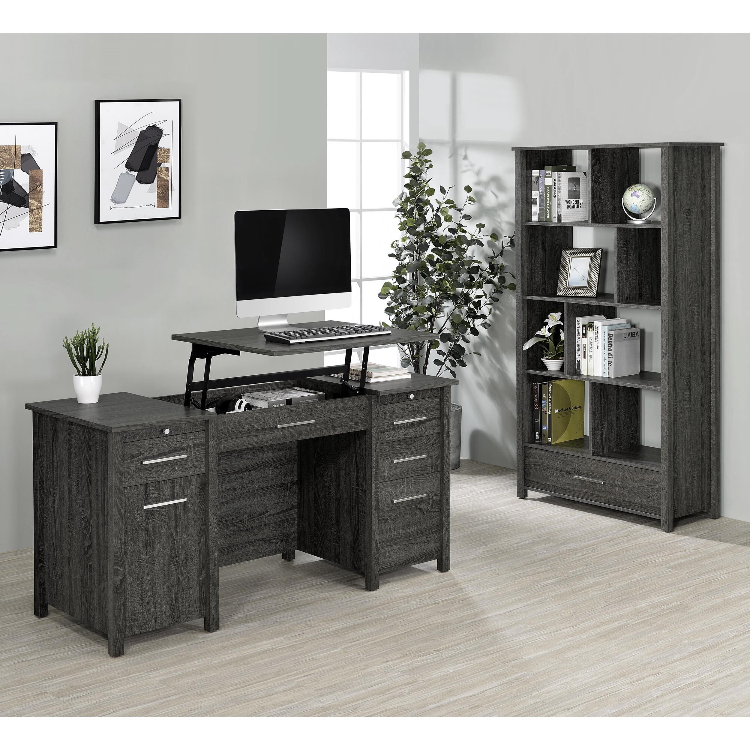 Diamond Modern Furniture COA Office Desks Desks 801576 IMAGE 12