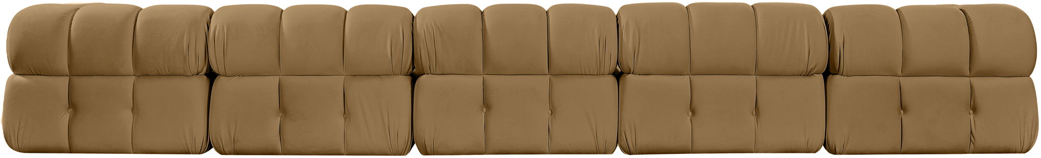 Orin - Fabric Velvet 5 Piece Modular Sofa