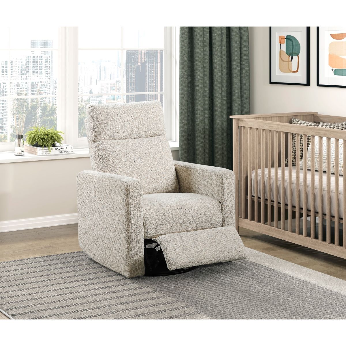 Olathe - Swivel Glider Reclining Chair