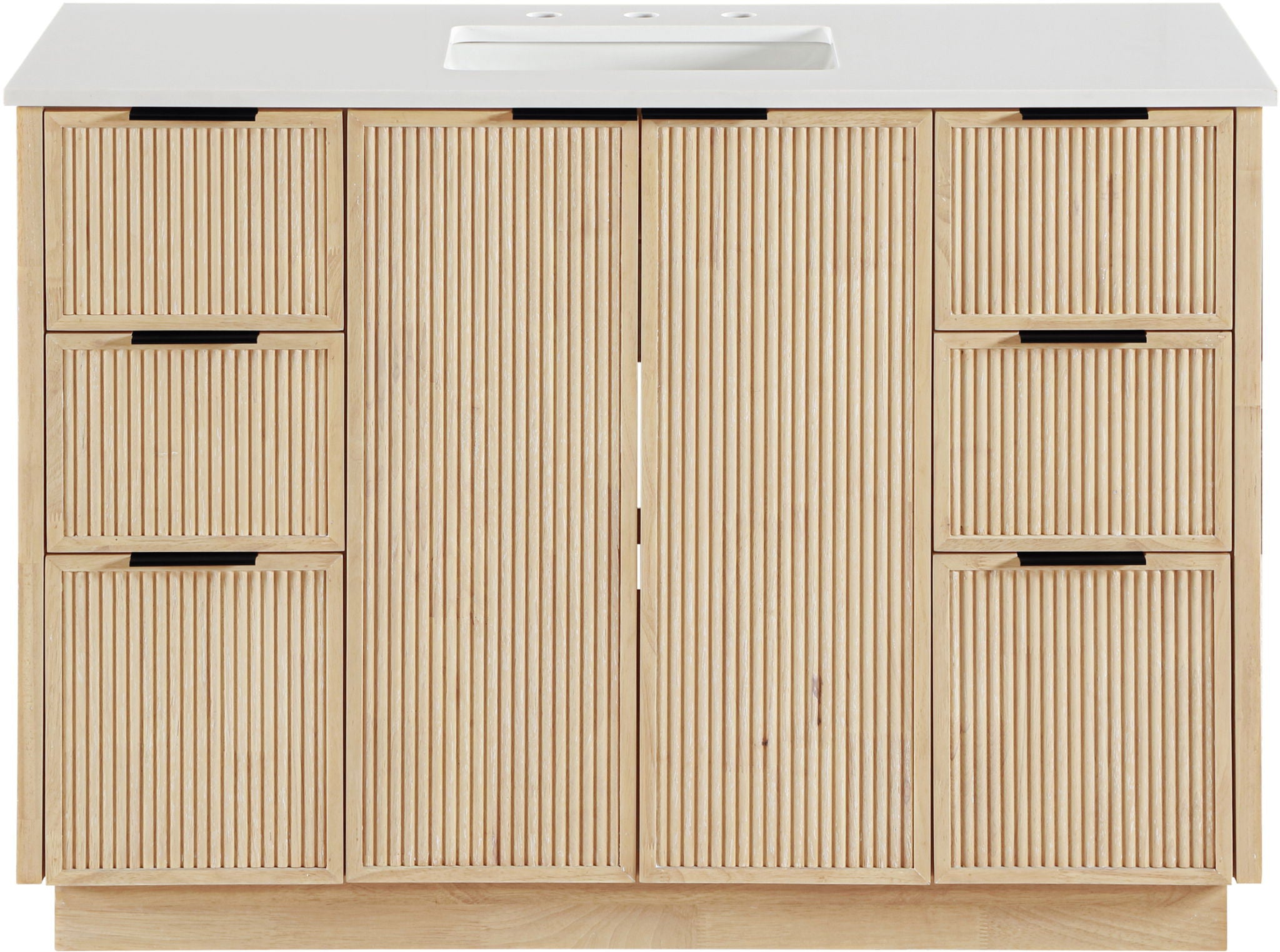Willard - Engineered Stone And Solid Wood Bathroom Vanity