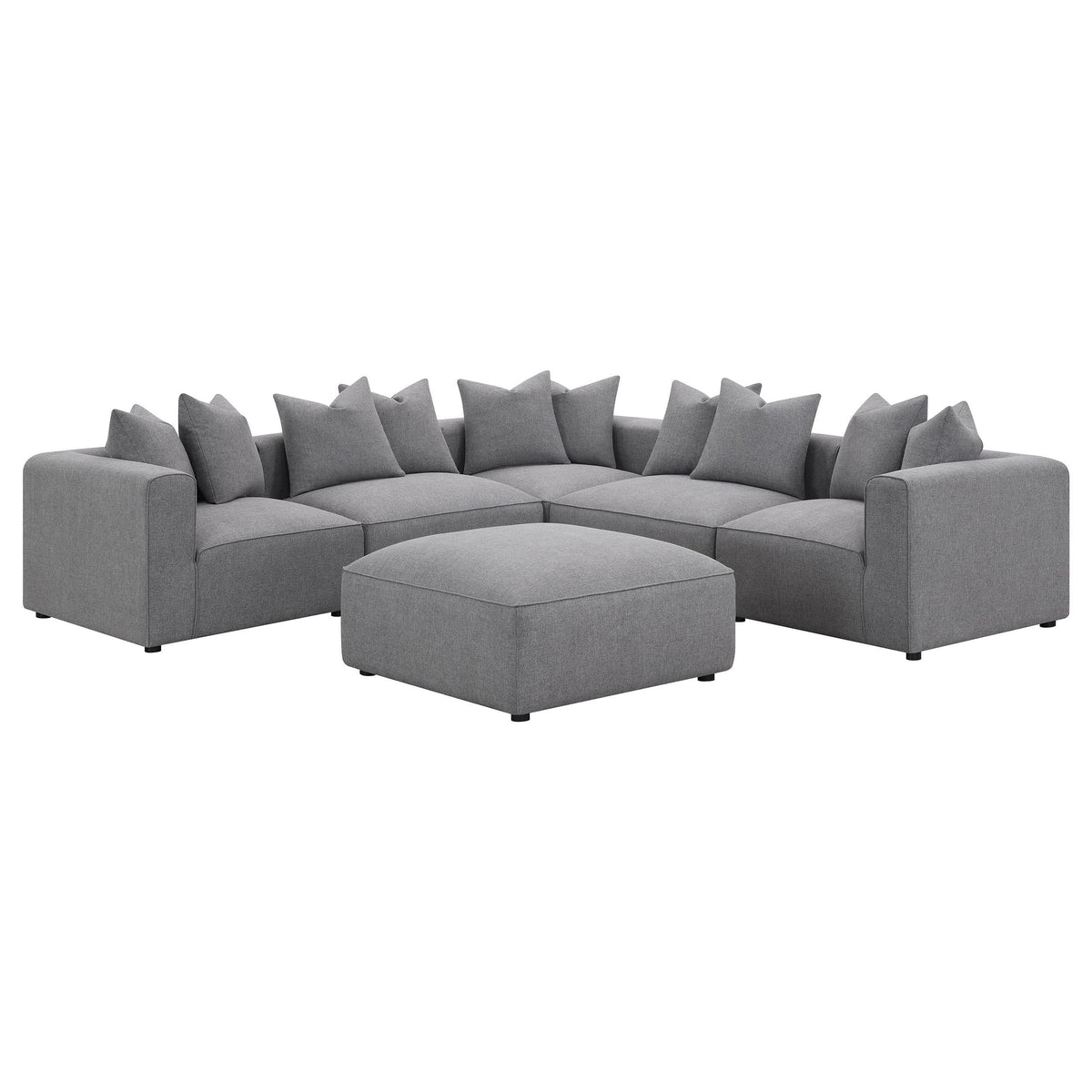 Jennifer Fabric Ottoman 551596