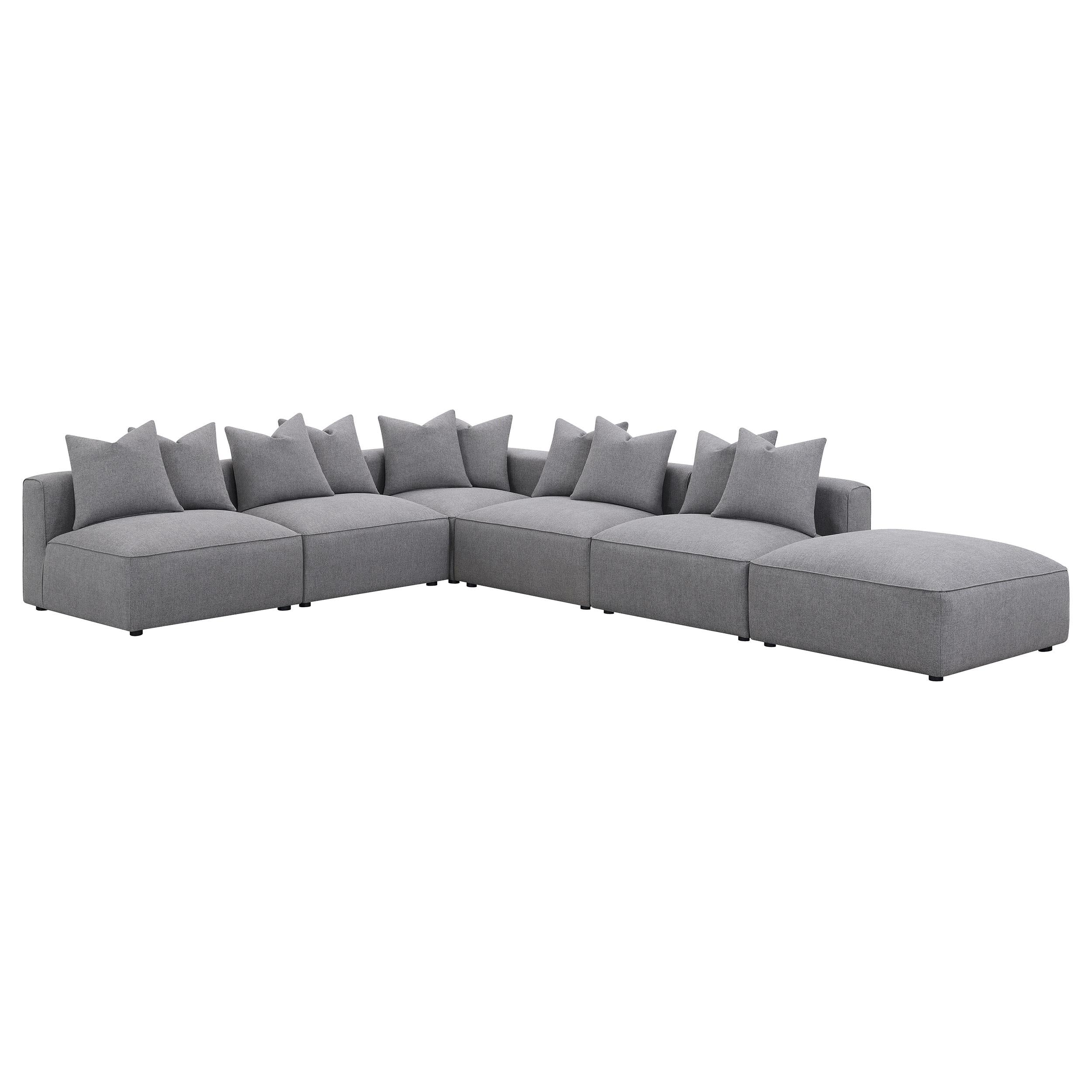 Diamond Modern Furniture COA Jennifer Fabric Ottoman 551596 IMAGE 7