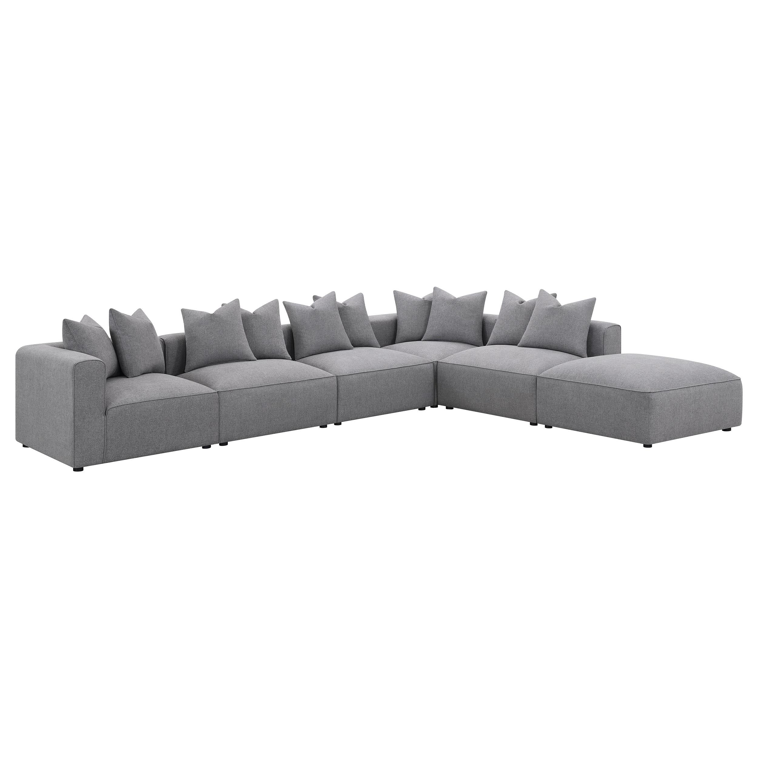 Coaster Furniture Jennifer Fabric 6 pc Sectional 551594-SET IMAGE 1