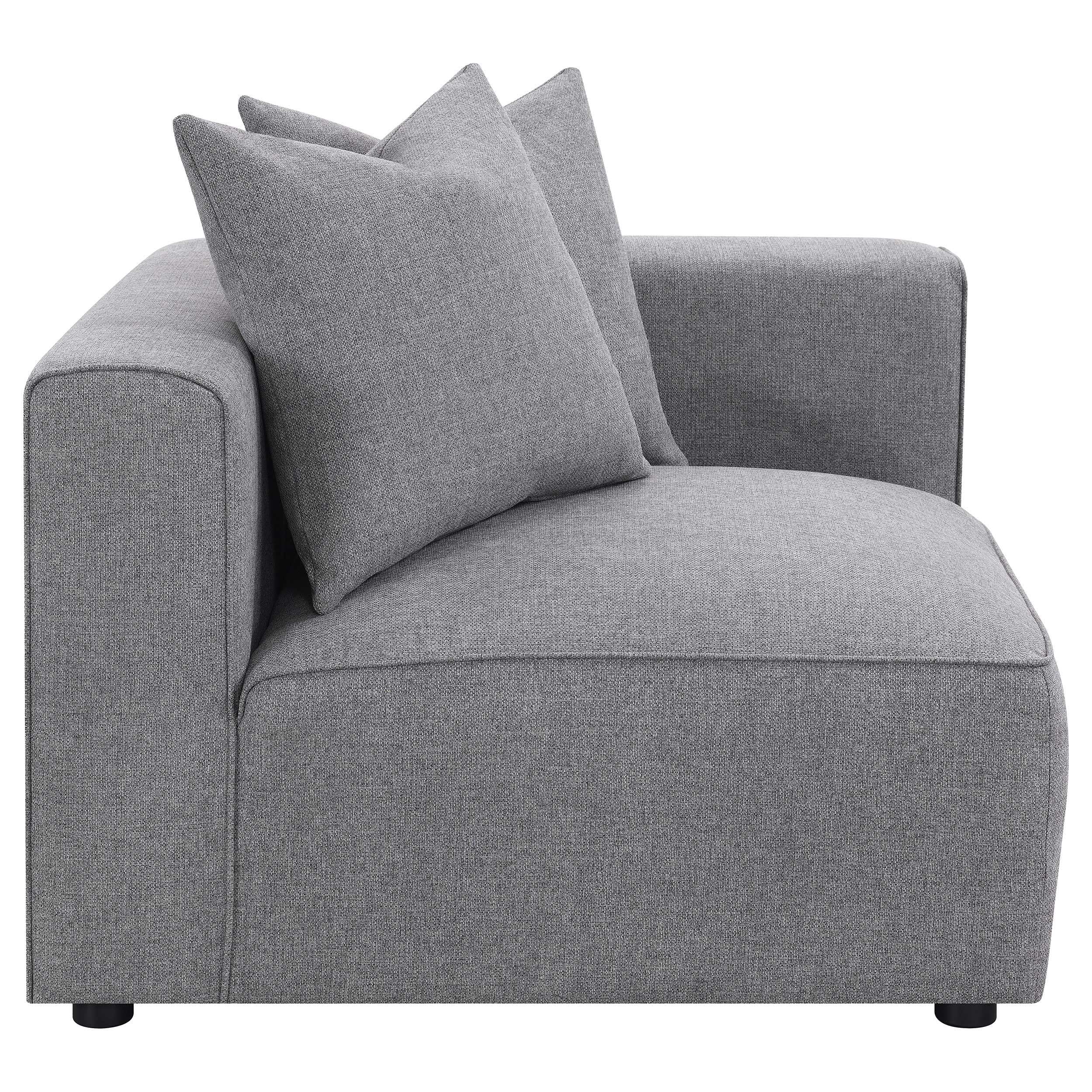 Diamond Modern Furniture COA Jennifer Fabric 6 pc Sectional 551594-SET IMAGE 10