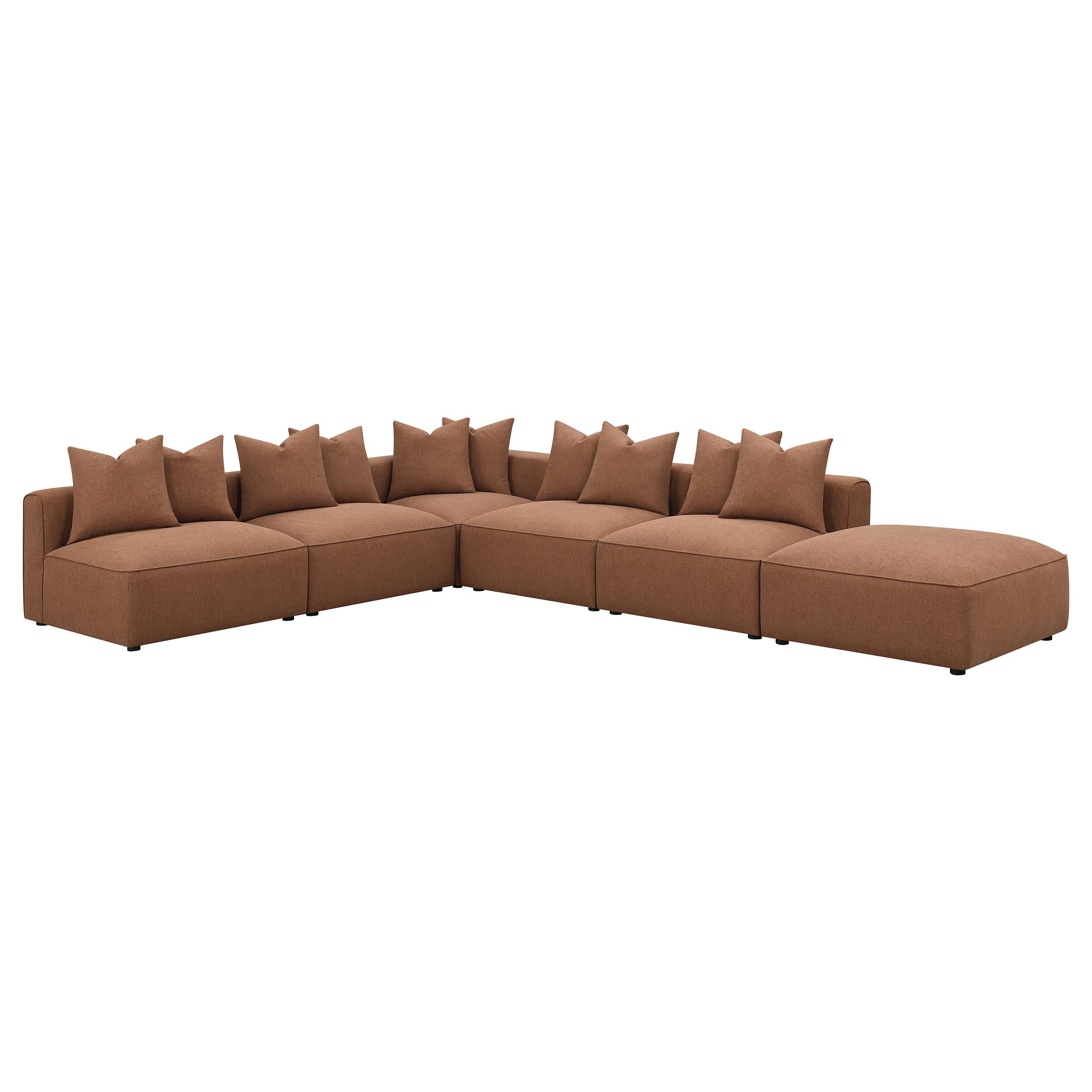 Diamond Modern Furniture COA Jennifer Fabric Ottoman 551593 IMAGE 6