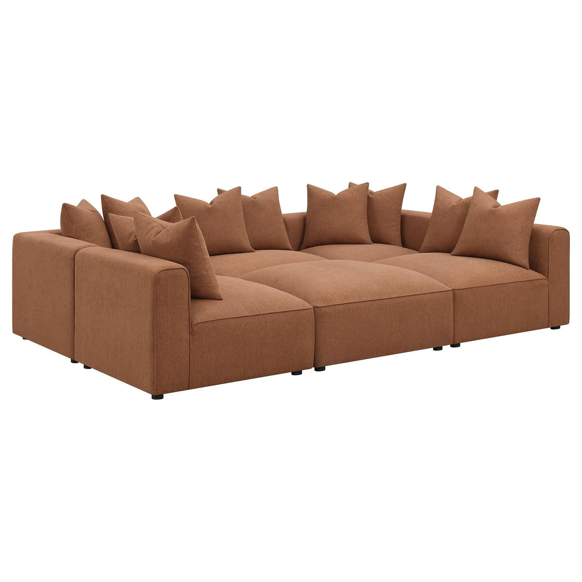 Jennifer Fabric 6 pc Sectional 551591-SET