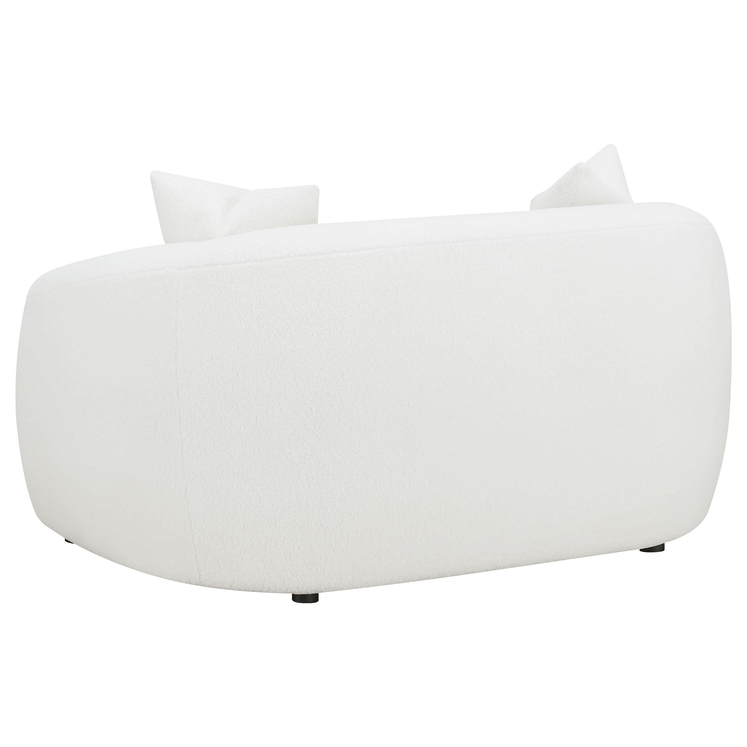Diamond Modern Furniture COA Isabella Stationary Fabric Loveseat 509872 IMAGE 5