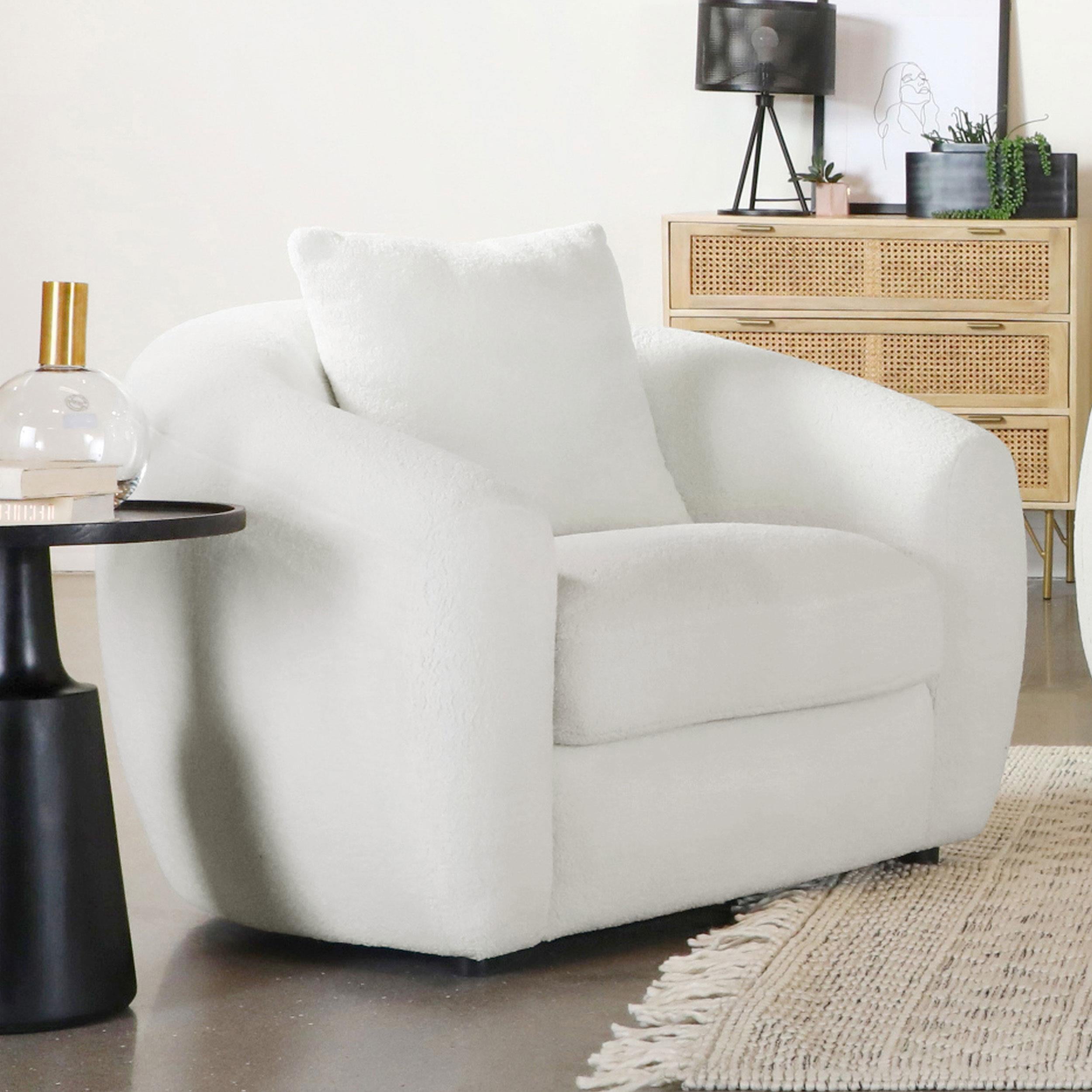 Diamond Modern Furniture COA Isabella Stationary Fabric Chair 509873 IMAGE 8