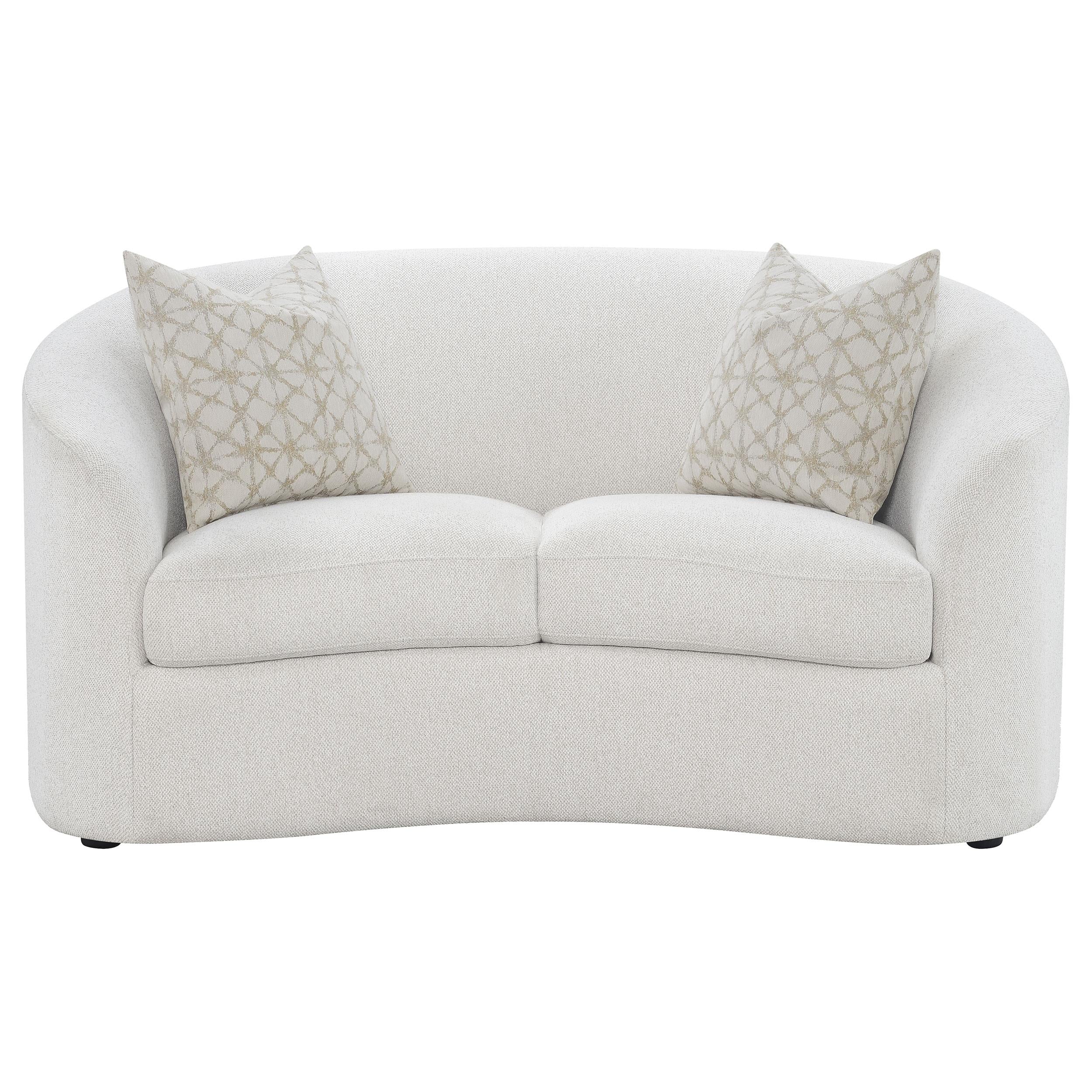 Coaster Furniture Rainn Stationary Fabric Loveseat 509172 IMAGE 2