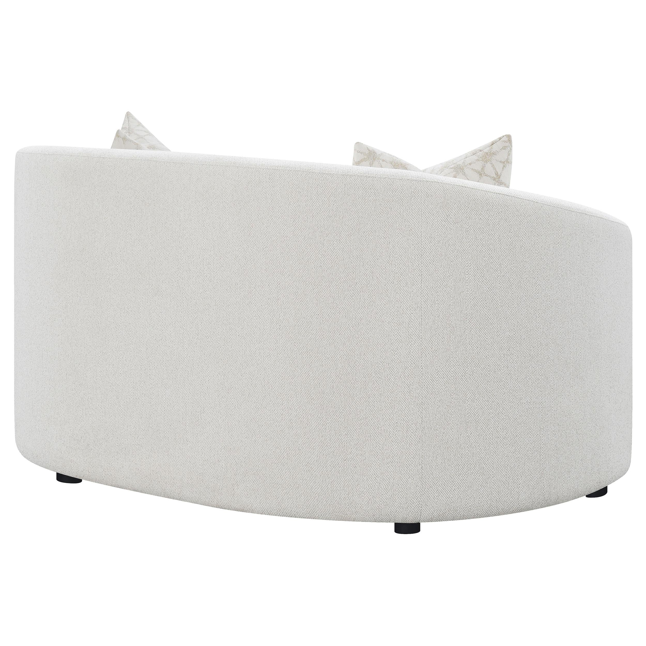 Diamond Modern Furniture COA Rainn Stationary Fabric Loveseat 509172 IMAGE 6