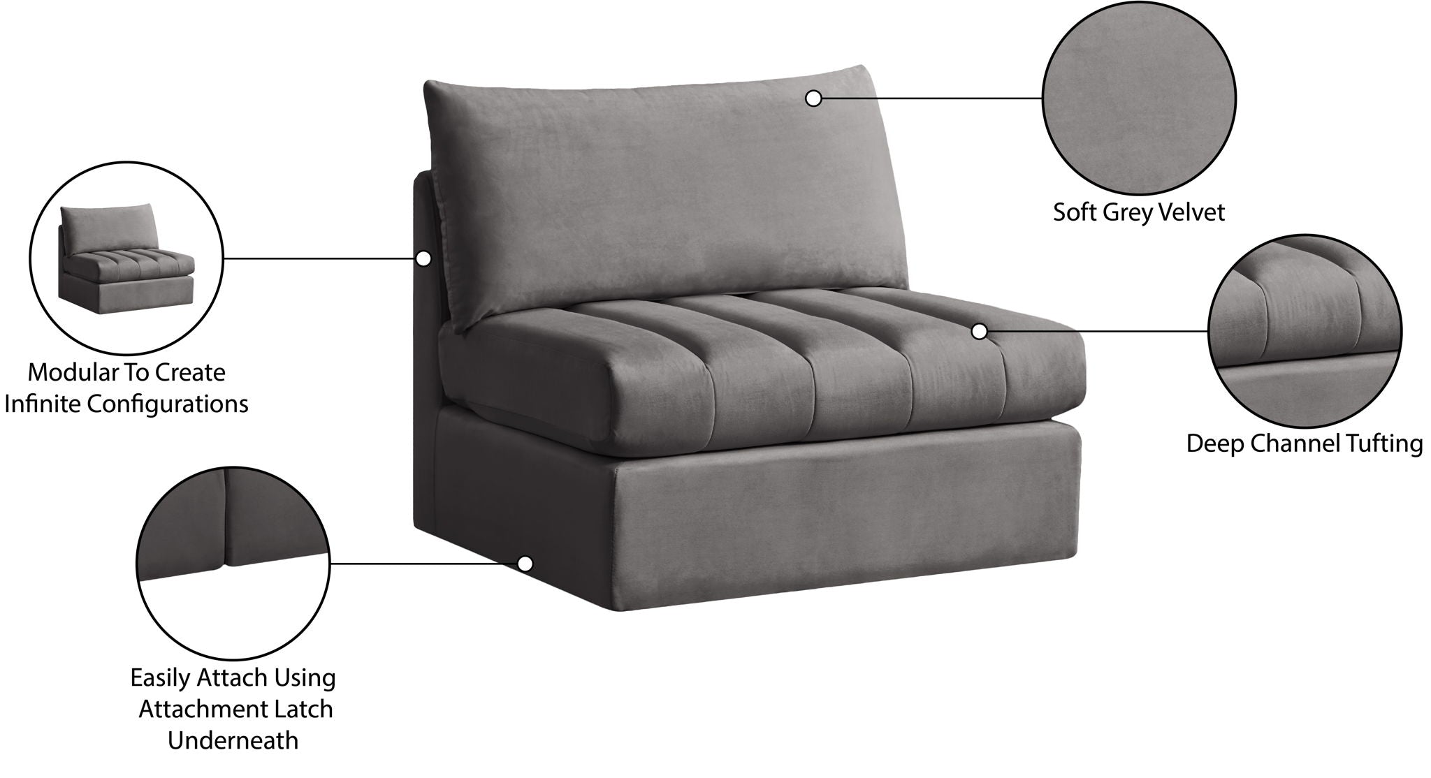 Jacob - Armless Chair