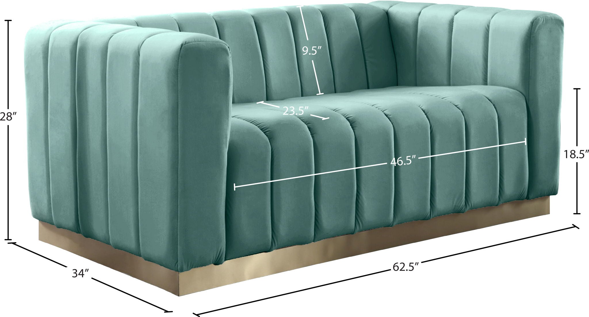 Marlon - Loveseat