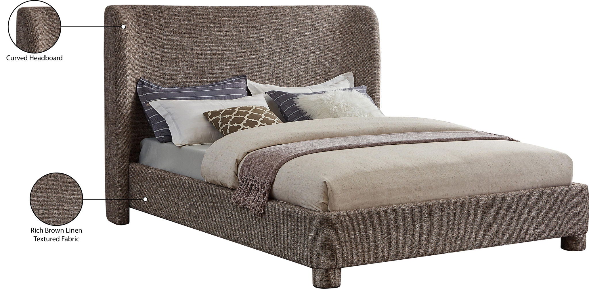 Penny - Polyester Fabric Bed