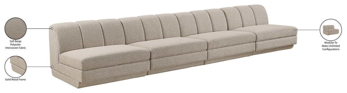 Modari - Sectional - Beige