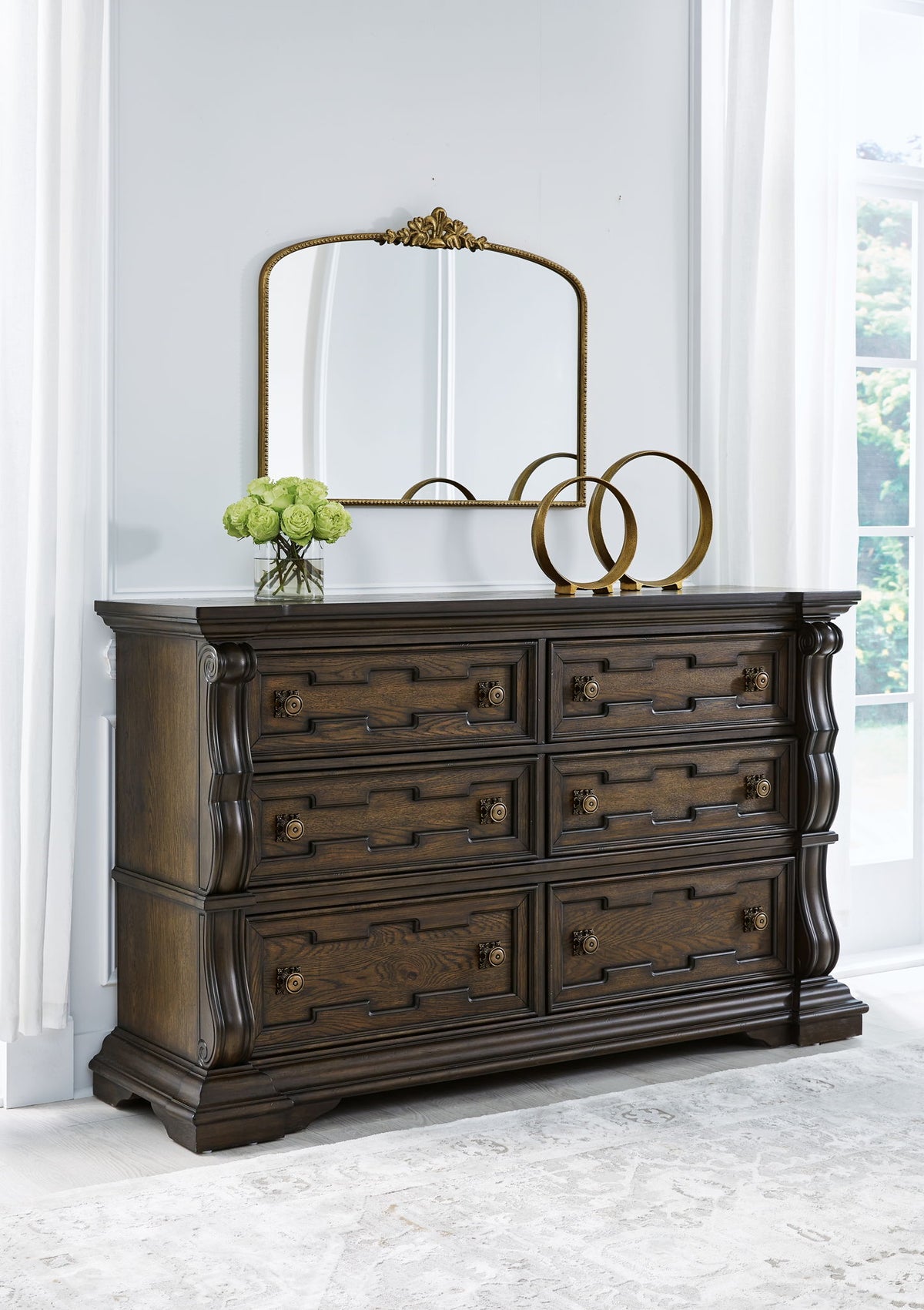 dresser chocolate brown Maylee - Explore Zodiac-Inspired Christmas Party NA-10.17.24AM Crafted from Acacia wood .:BD