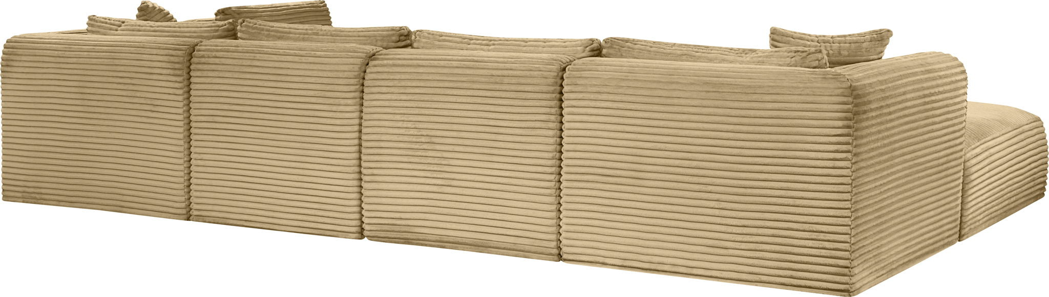 Shaggy - 6 Piece Modular U-Shaped Sectional
