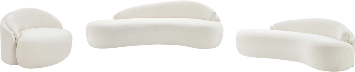 Caspian - Chenille Fabric Upholstered Sofa