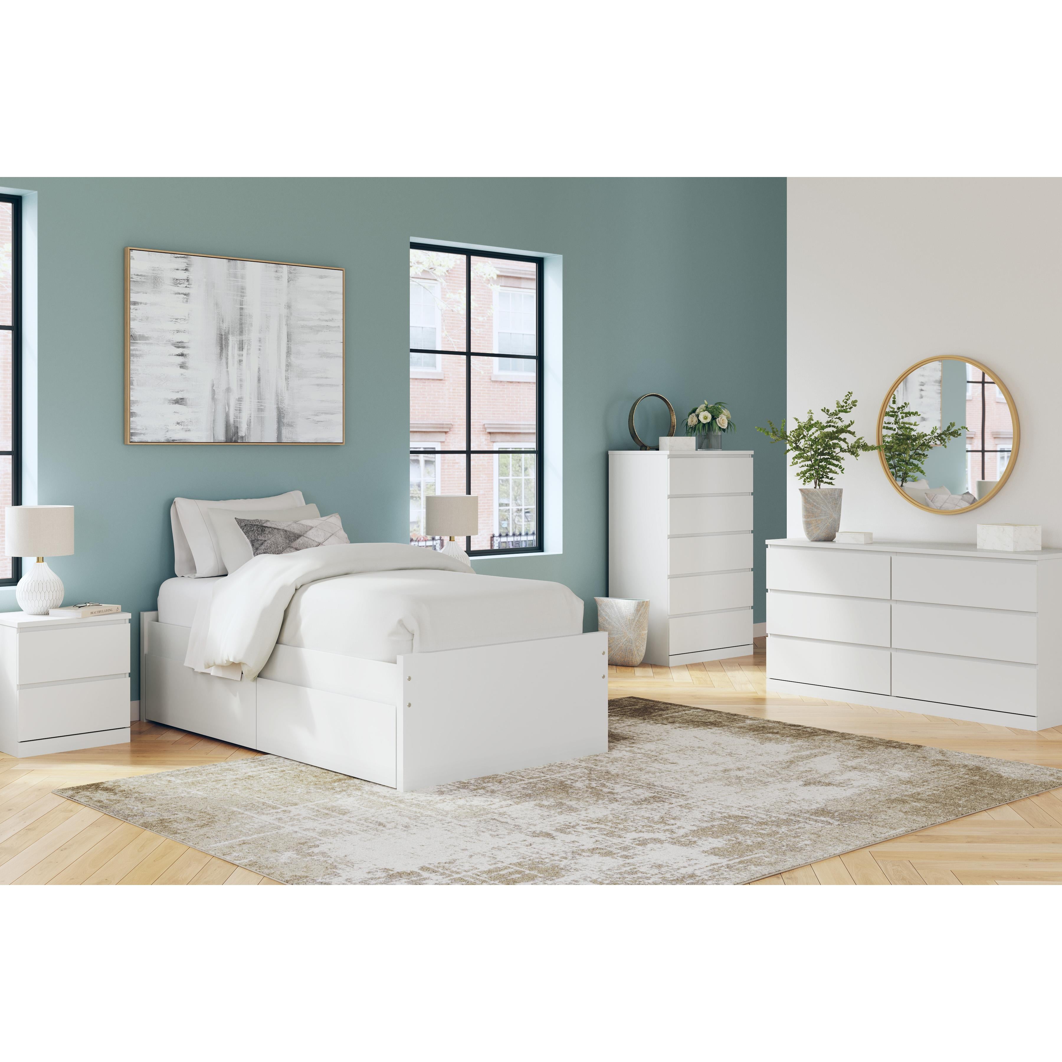 Diamond Modern Furniture Exclusive Design Onita Twin Platform Bed with Storage EB9630-52/EB9630-89/EB9630-260/B100-11 IMAGE 11