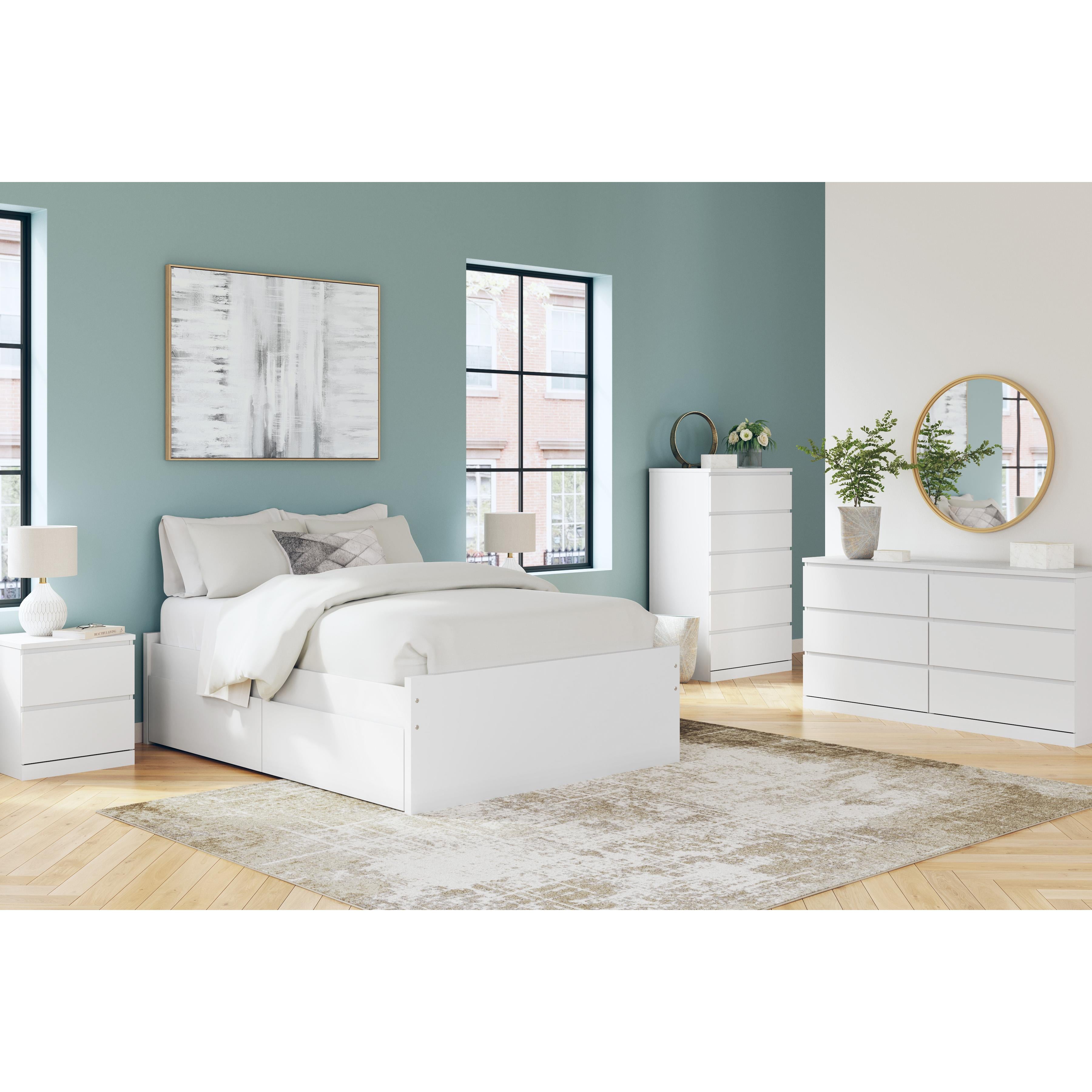Diamond Modern Furniture Exclusive Design Onita Full Platform Bed with Storage EB9630-84/EB9630-89/EB9630-260/B100-12 IMAGE 11