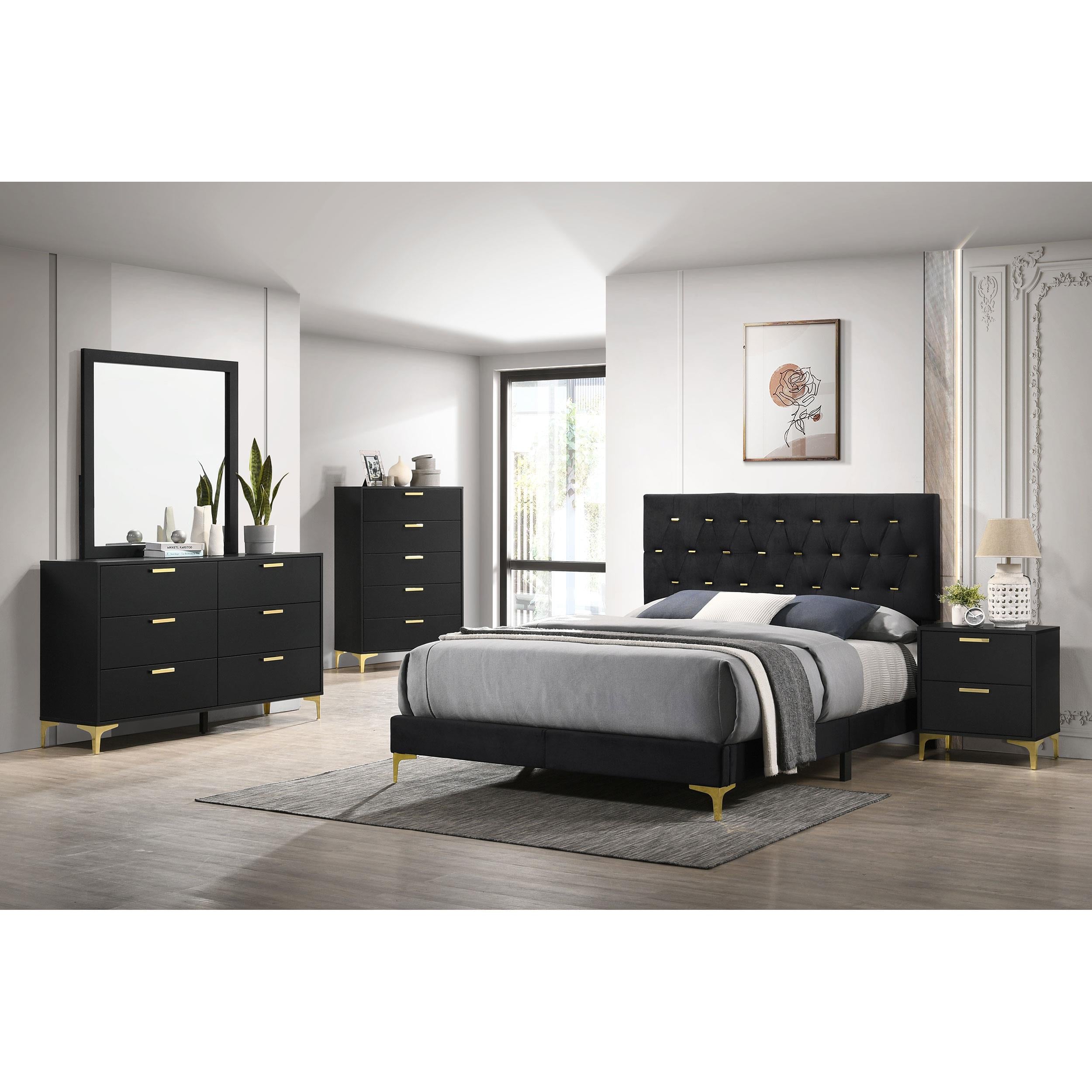 Diamond Modern Furniture COA Kendall 2-Drawer Nightstand 224452 IMAGE 10