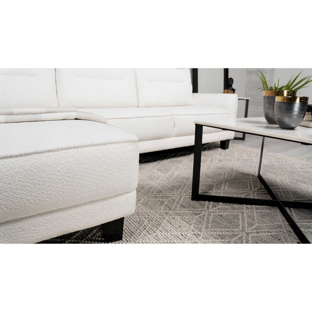 Caspian Fabric Sectional 509550