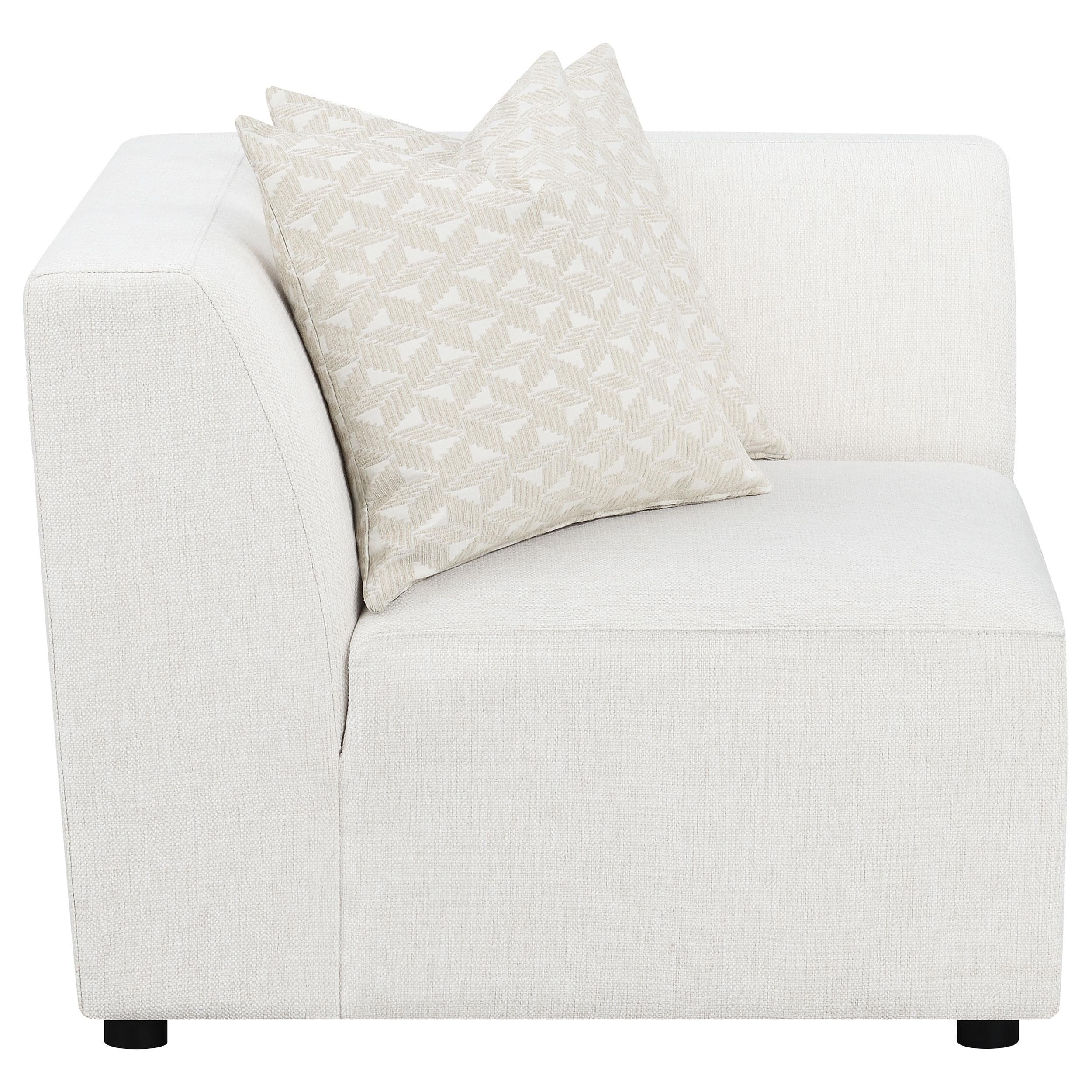 Diamond Modern Furniture COA Freddie Fabric 7 pc Sectional 551641-SET IMAGE 5
