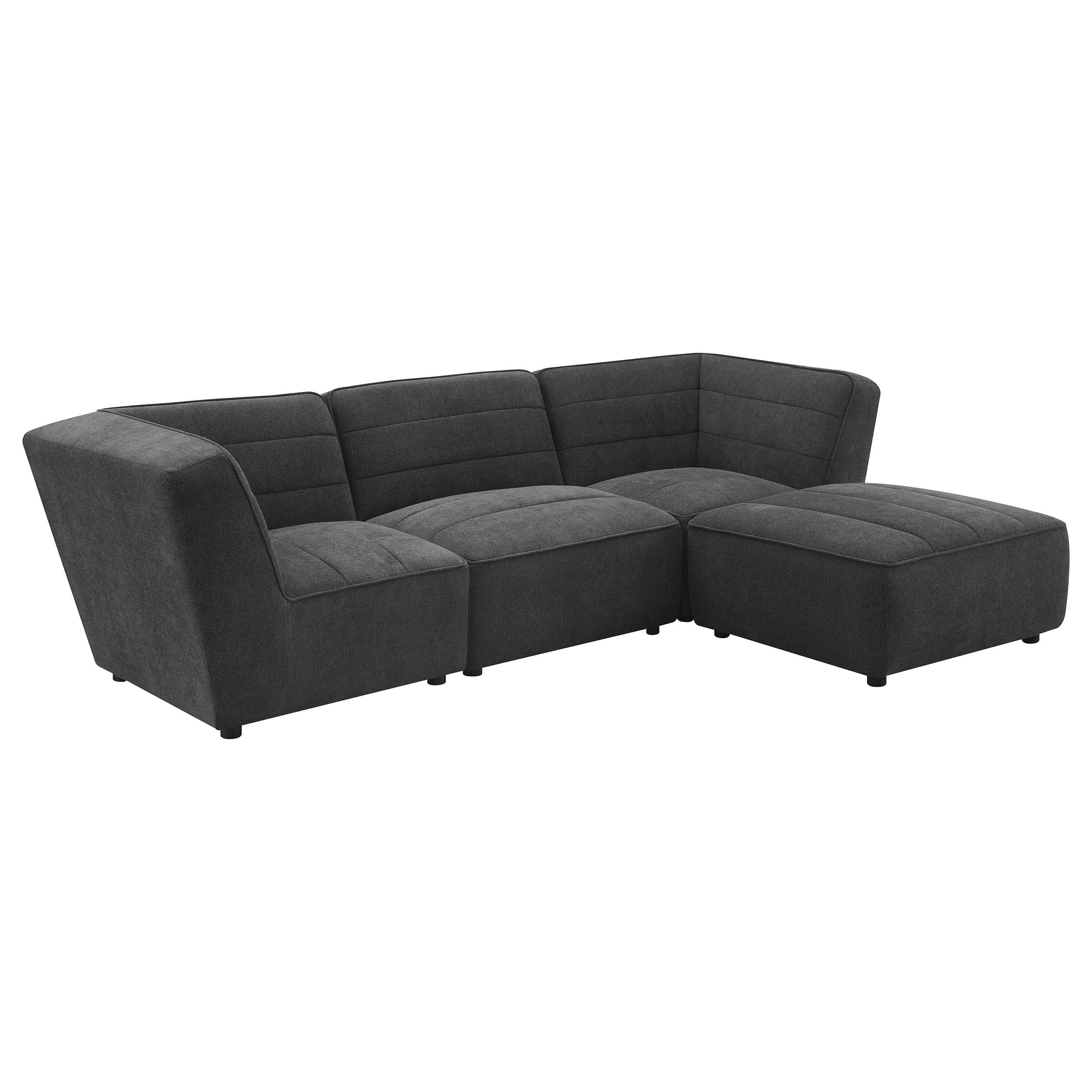 Diamond Modern Furniture COA Sunny Fabric Ottoman 552083 IMAGE 4