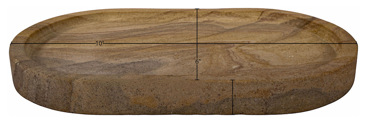 Ophelia - Sandstone Tray - Sand