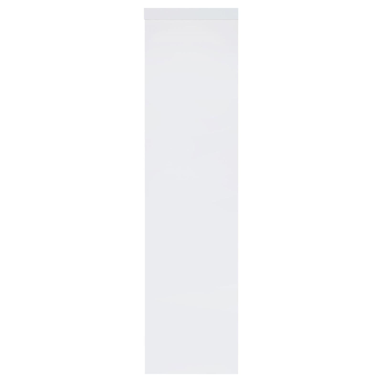 Coaster Furniture Jude 704254 Media Tower - High Gloss White IMAGE 5