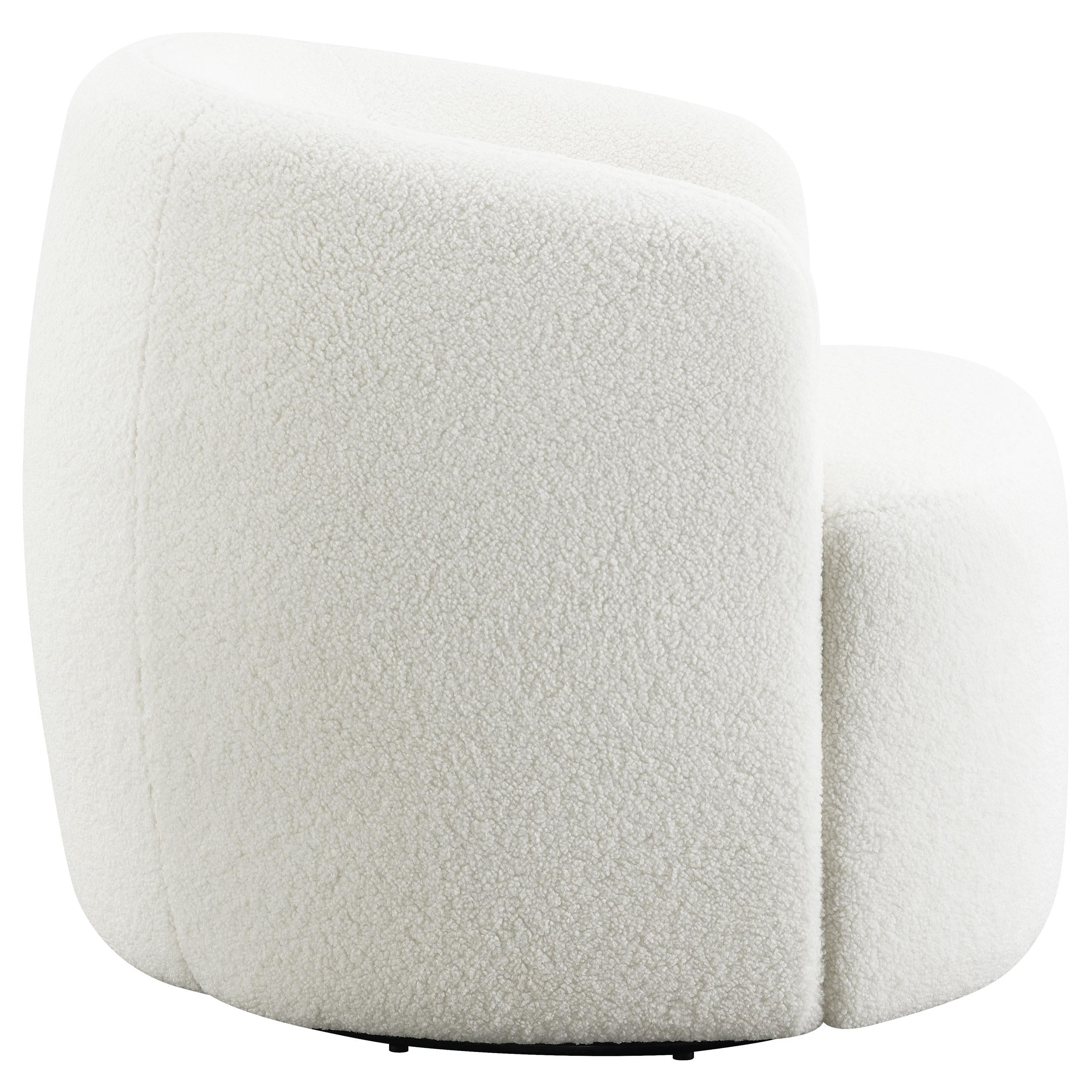Diamond Modern Furniture COA Hudson Swivel Fabric Accent Chair 905726 IMAGE 7