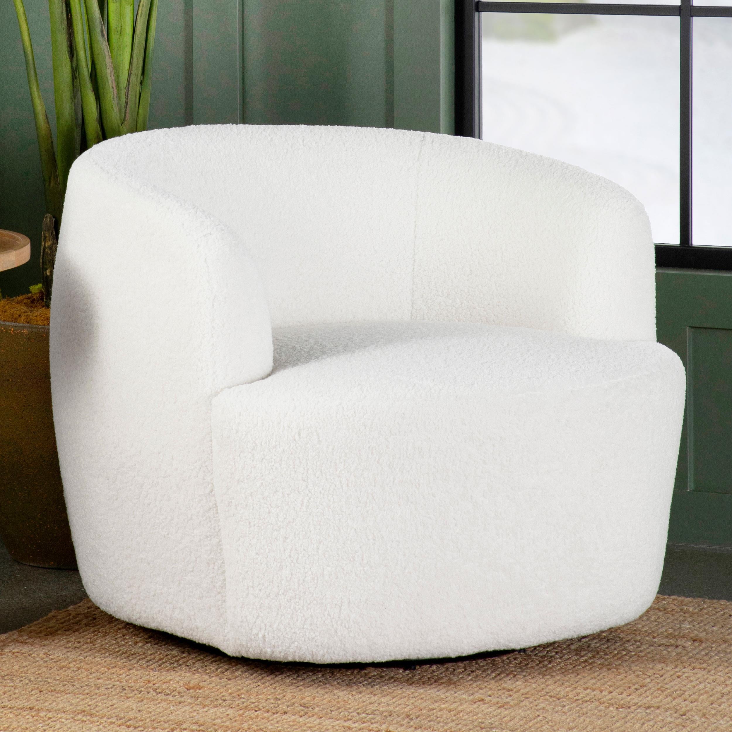 Diamond Modern Furniture COA Hudson Swivel Fabric Accent Chair 905726 IMAGE 8