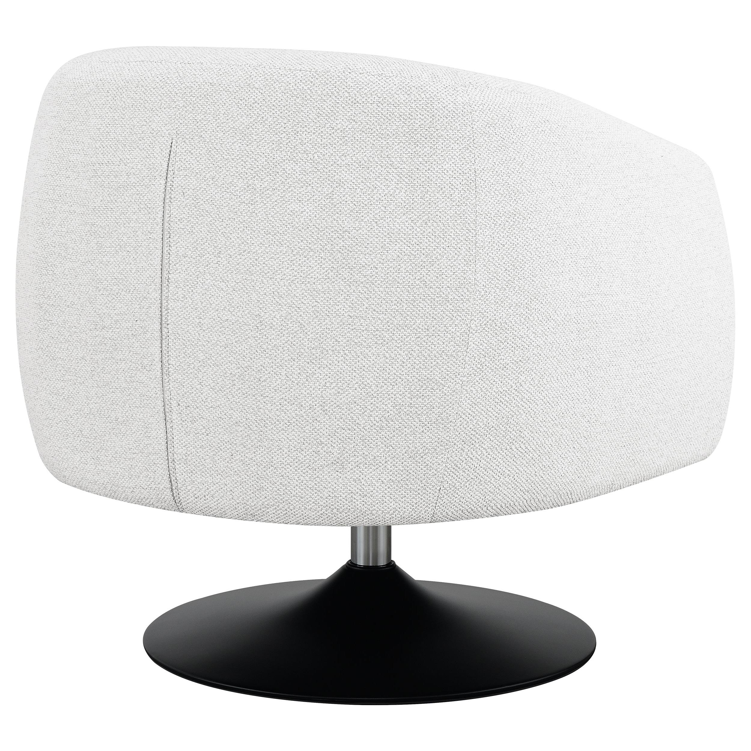 Diamond Modern Furniture COA Dave Swivel Fabric Accent Chair 905739 IMAGE 6