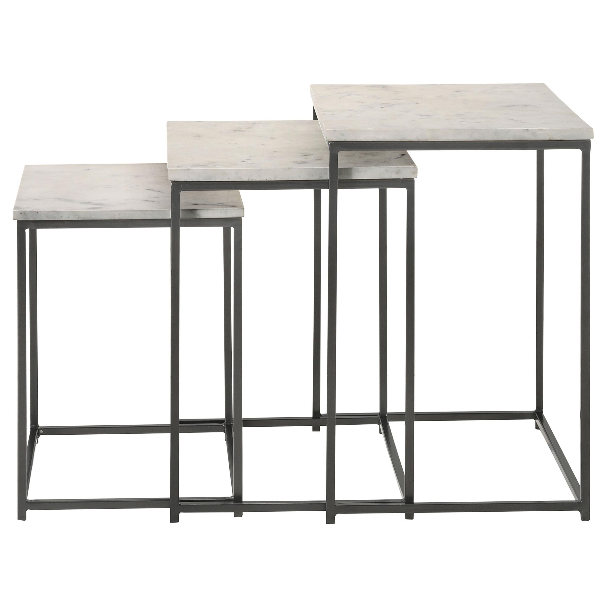 Diamond Modern Furniture COA Medora Nesting Tables 936016 IMAGE 5