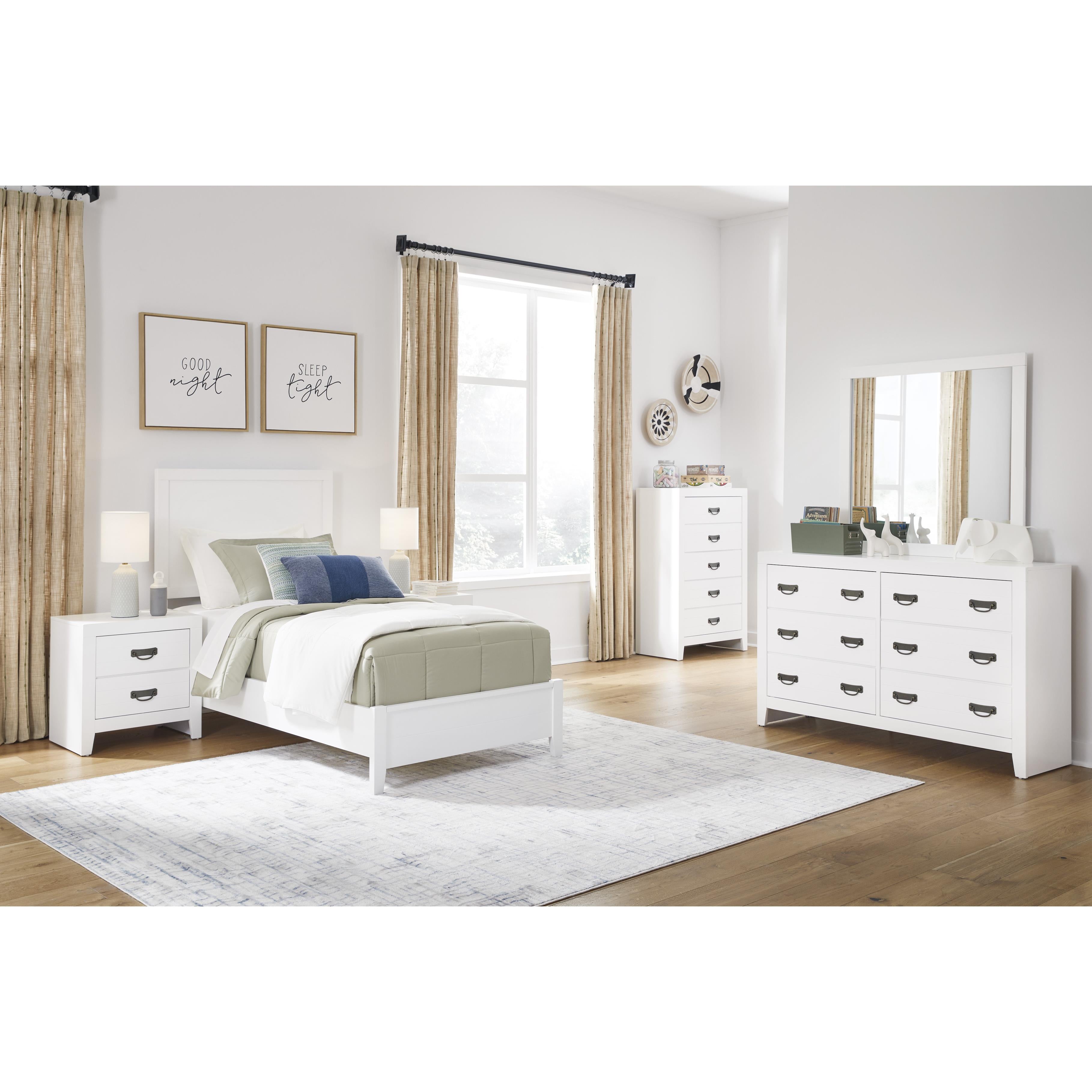 Diamond Modern Furniture Exclusive Design Binterglen 6-Drawer Dresser with Mirror B427-31/B427-36 IMAGE 9