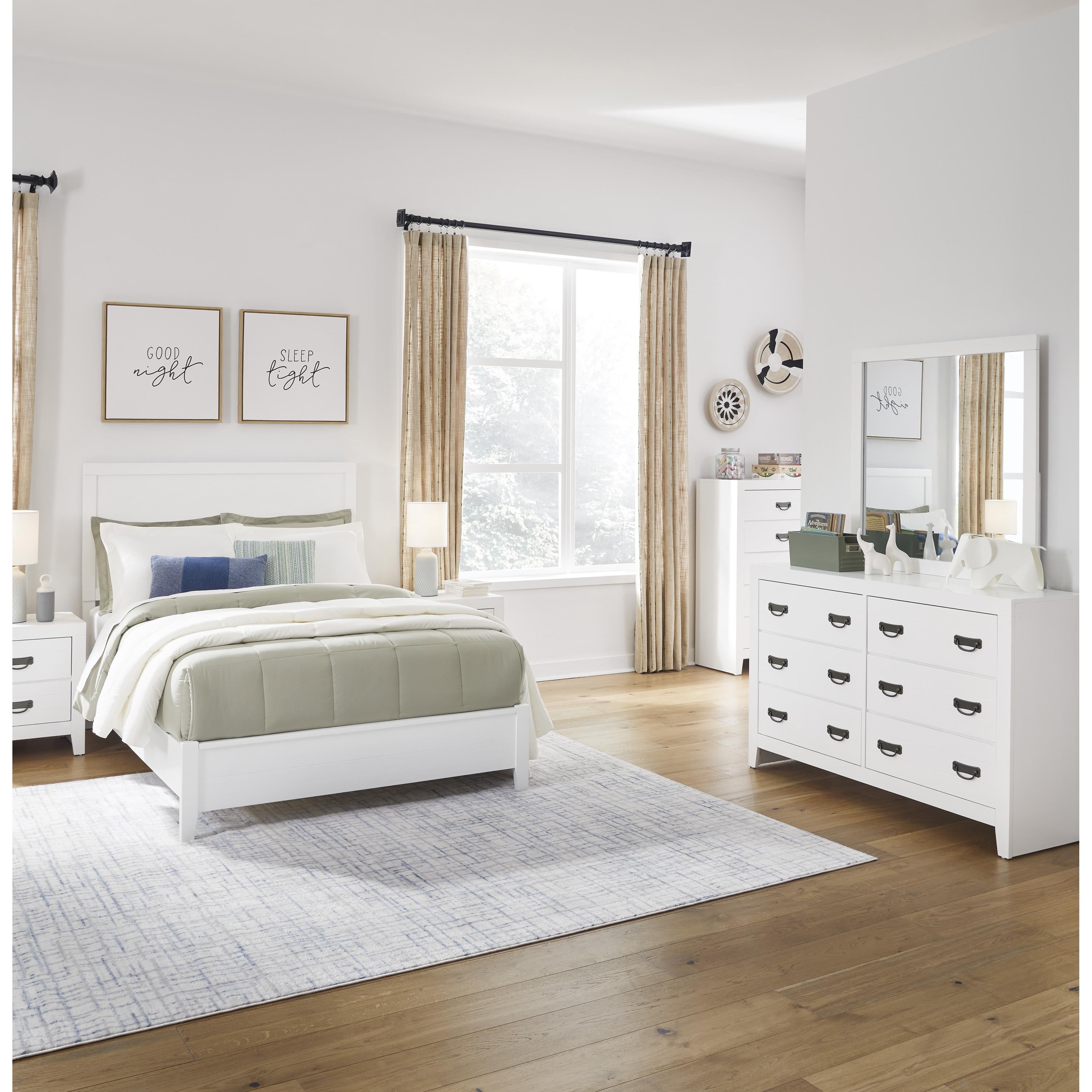 Diamond Modern Furniture Exclusive Design Binterglen Full Panel Bed B427-87/B427-83 IMAGE 7